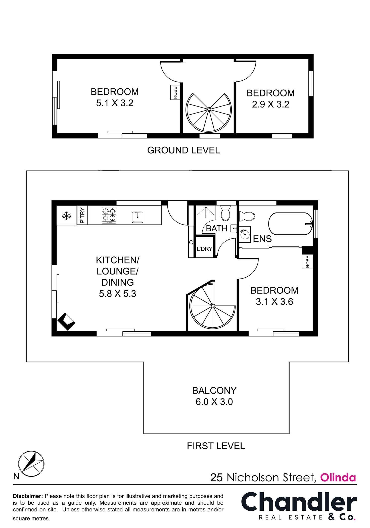 Floorplan of Homely house listing, 25 Nicholson Street, Olinda VIC 3788