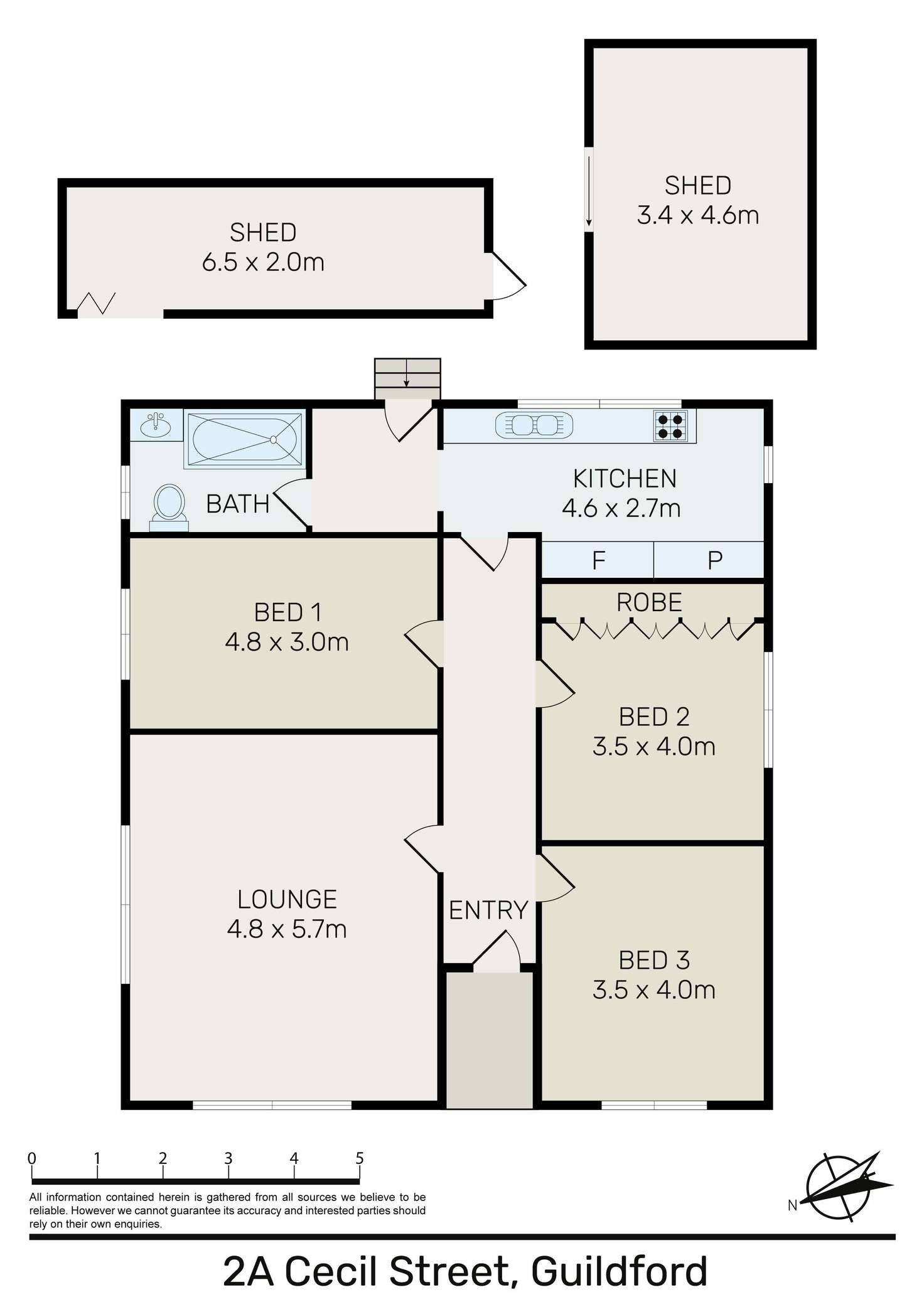 Floorplan of Homely house listing, 2a Cecil Street, Guildford NSW 2161