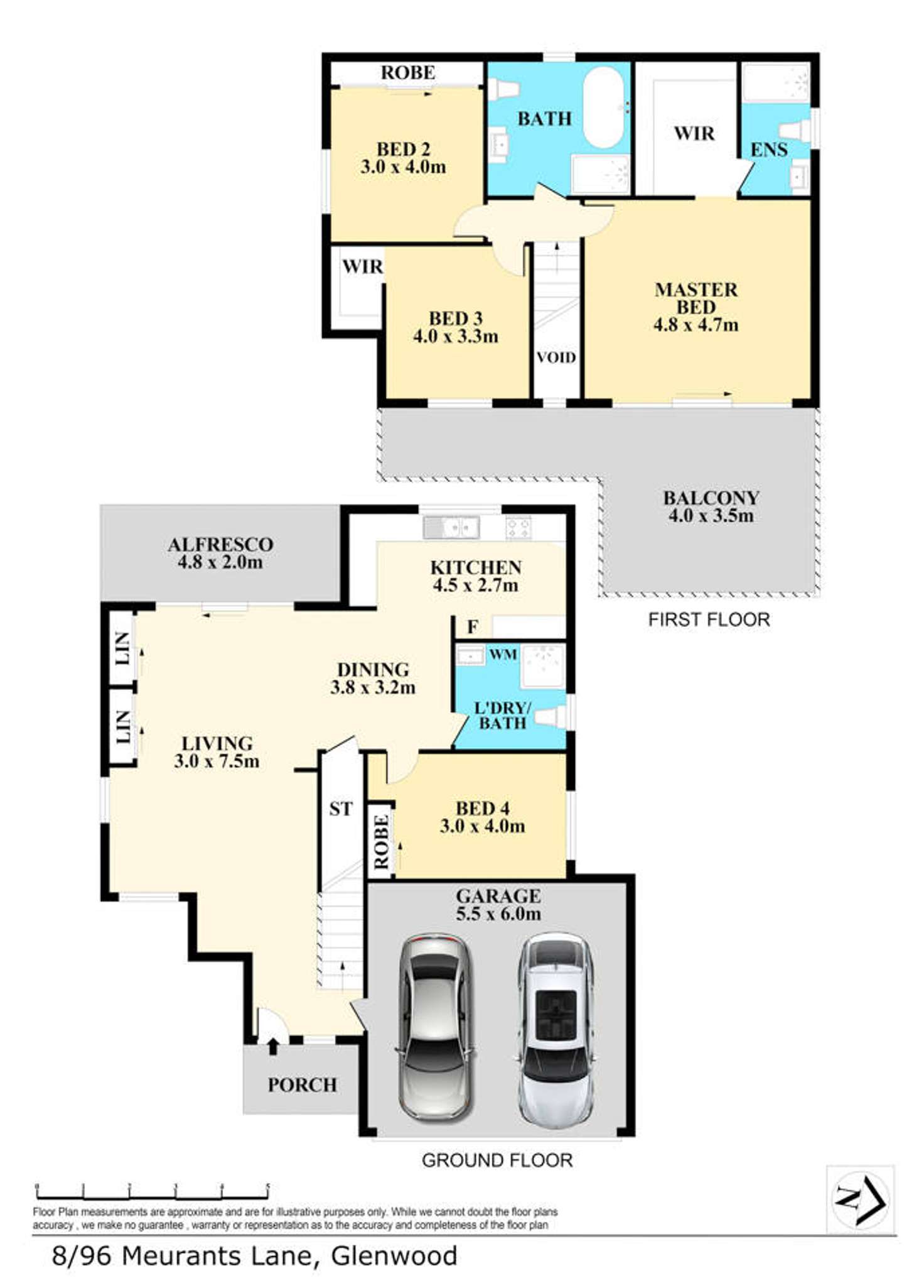 Floorplan of Homely house listing, 8/96 Meurants Lane, Glenwood NSW 2768