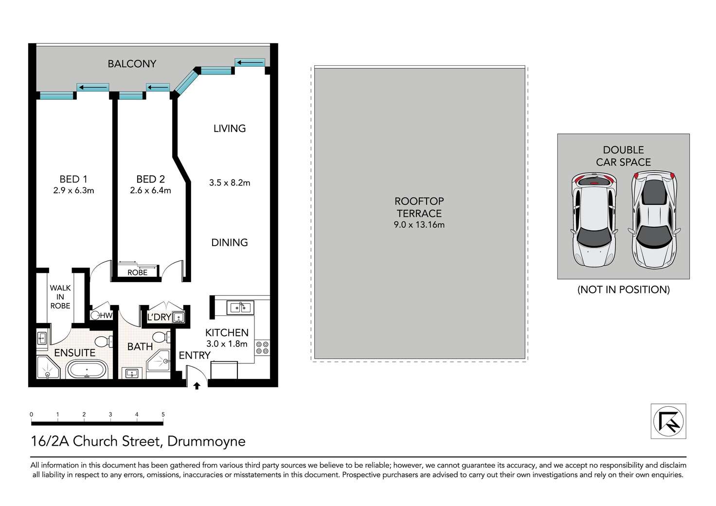 Floorplan of Homely apartment listing, 16/2a Church Street, Drummoyne NSW 2047