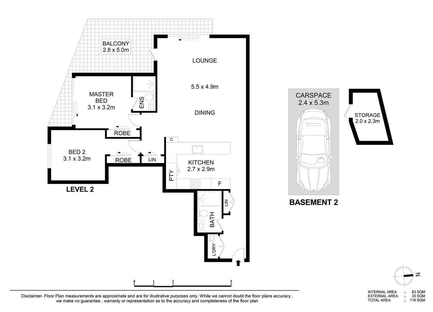 Floorplan of Homely apartment listing, 10/1 Balmoral Street, Waitara NSW 2077