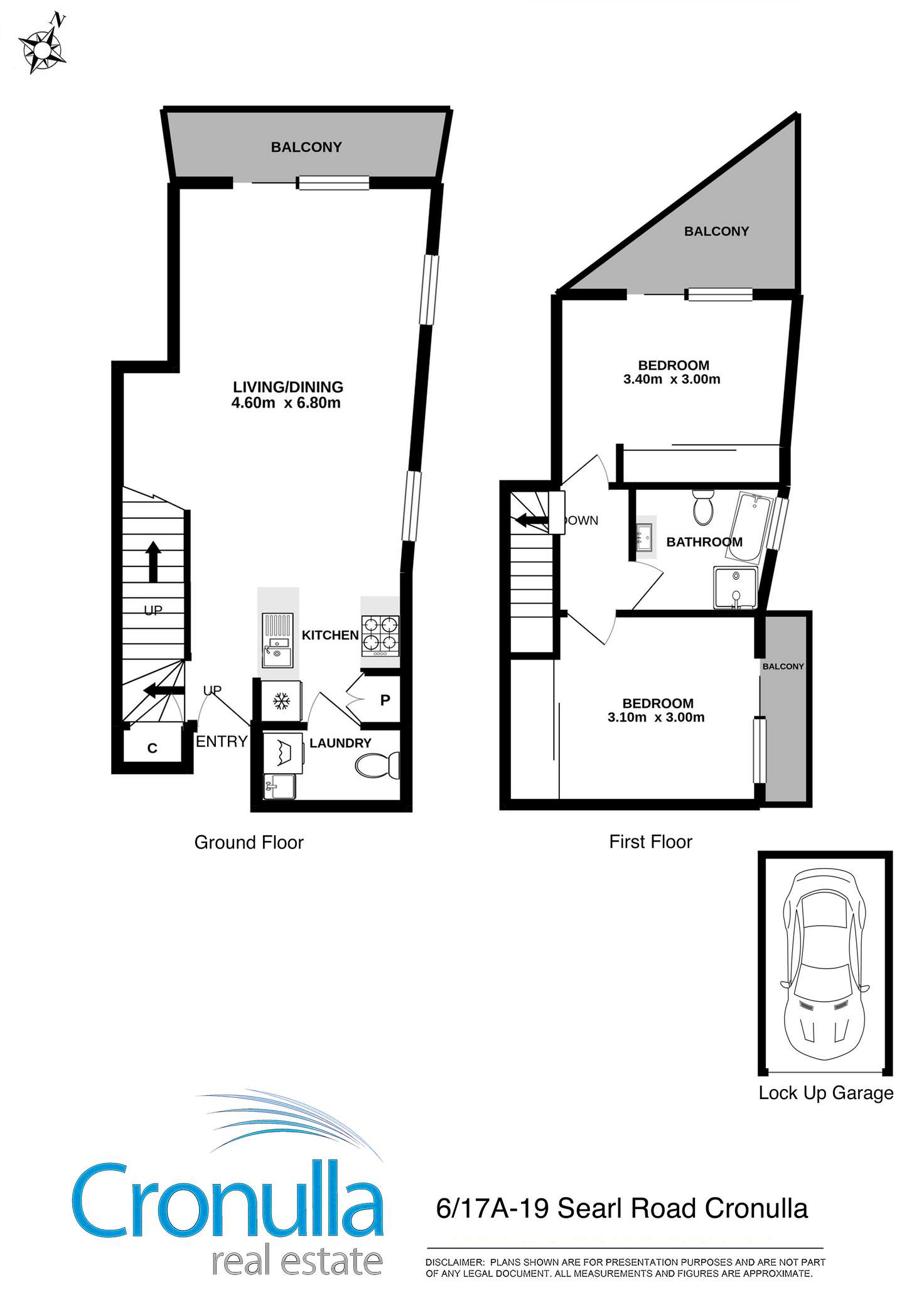 Floorplan of Homely apartment listing, 6/17A-19 Searl Road, Cronulla NSW 2230