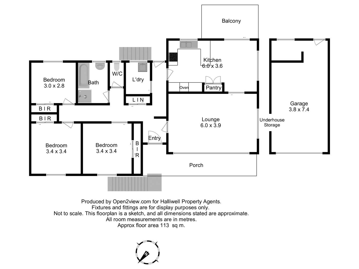 Floorplan of Homely house listing, 11 Amy Street, West Ulverstone TAS 7315