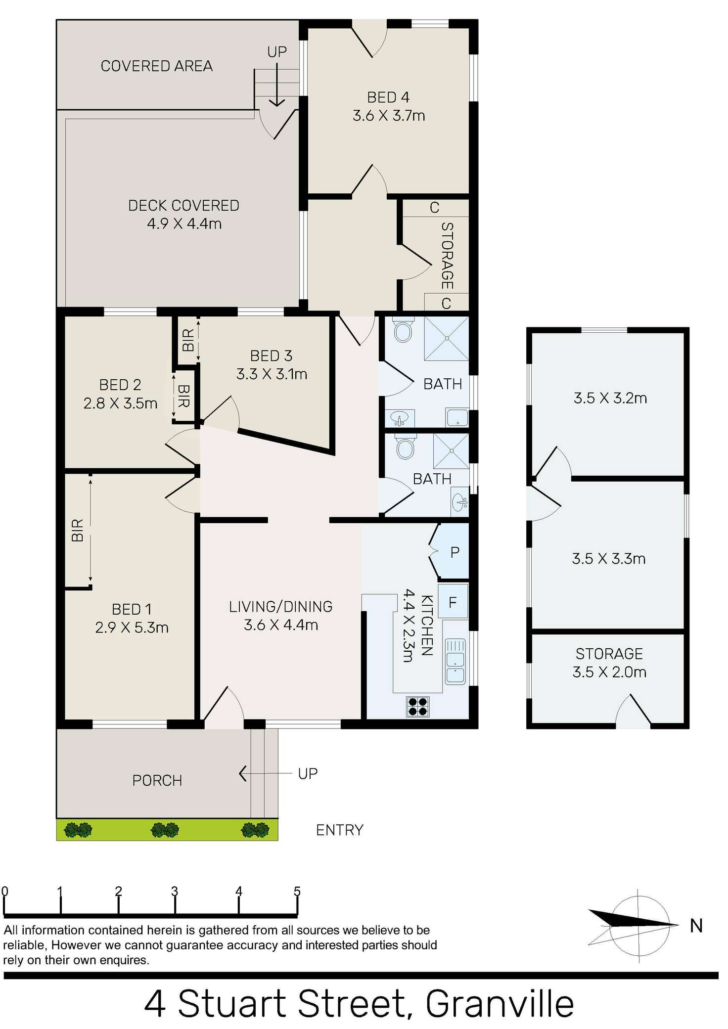 Floorplan of Homely house listing, 4 Stuart Street, Granville NSW 2142