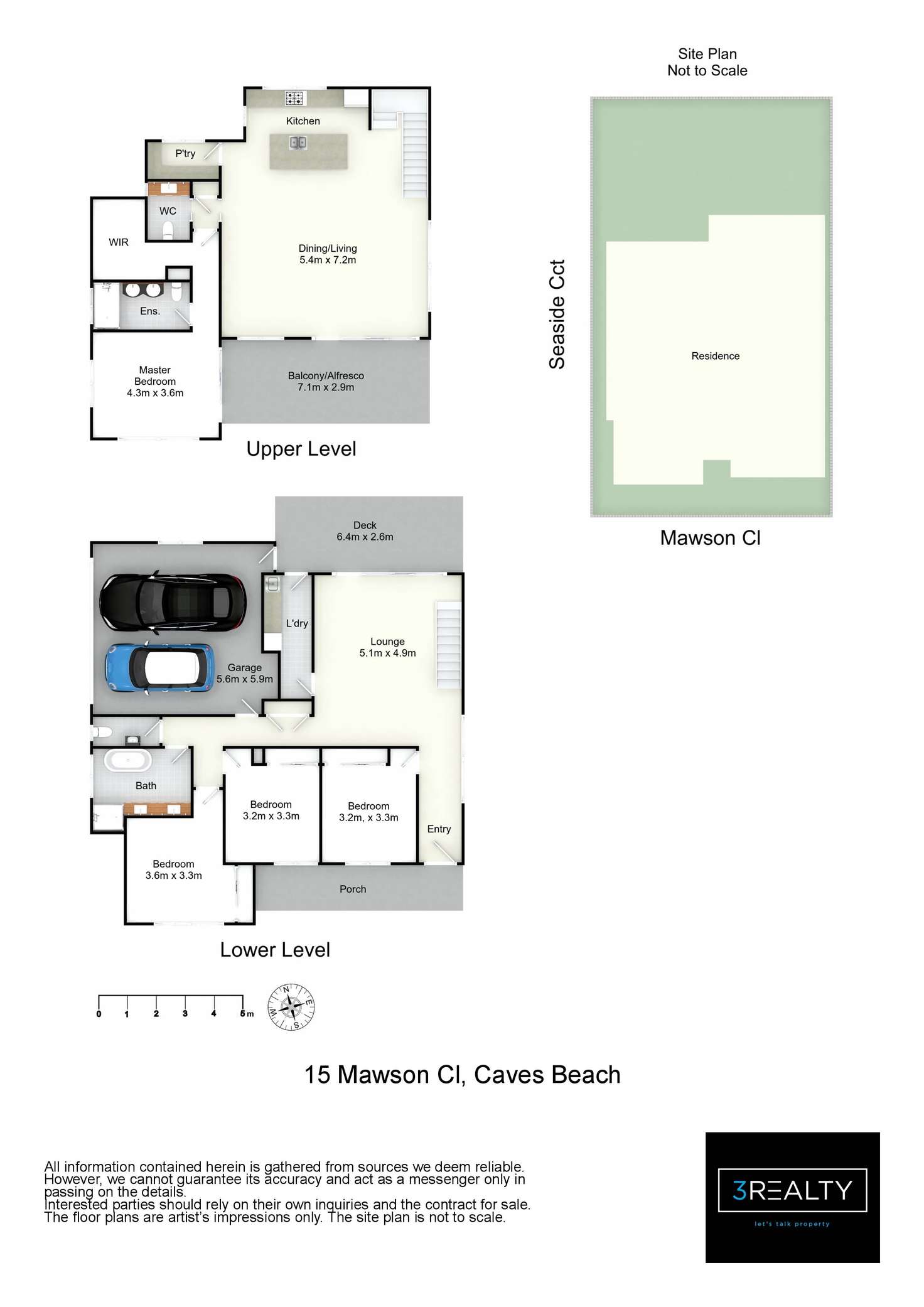 Floorplan of Homely house listing, 15 Mawson Close, Caves Beach NSW 2281