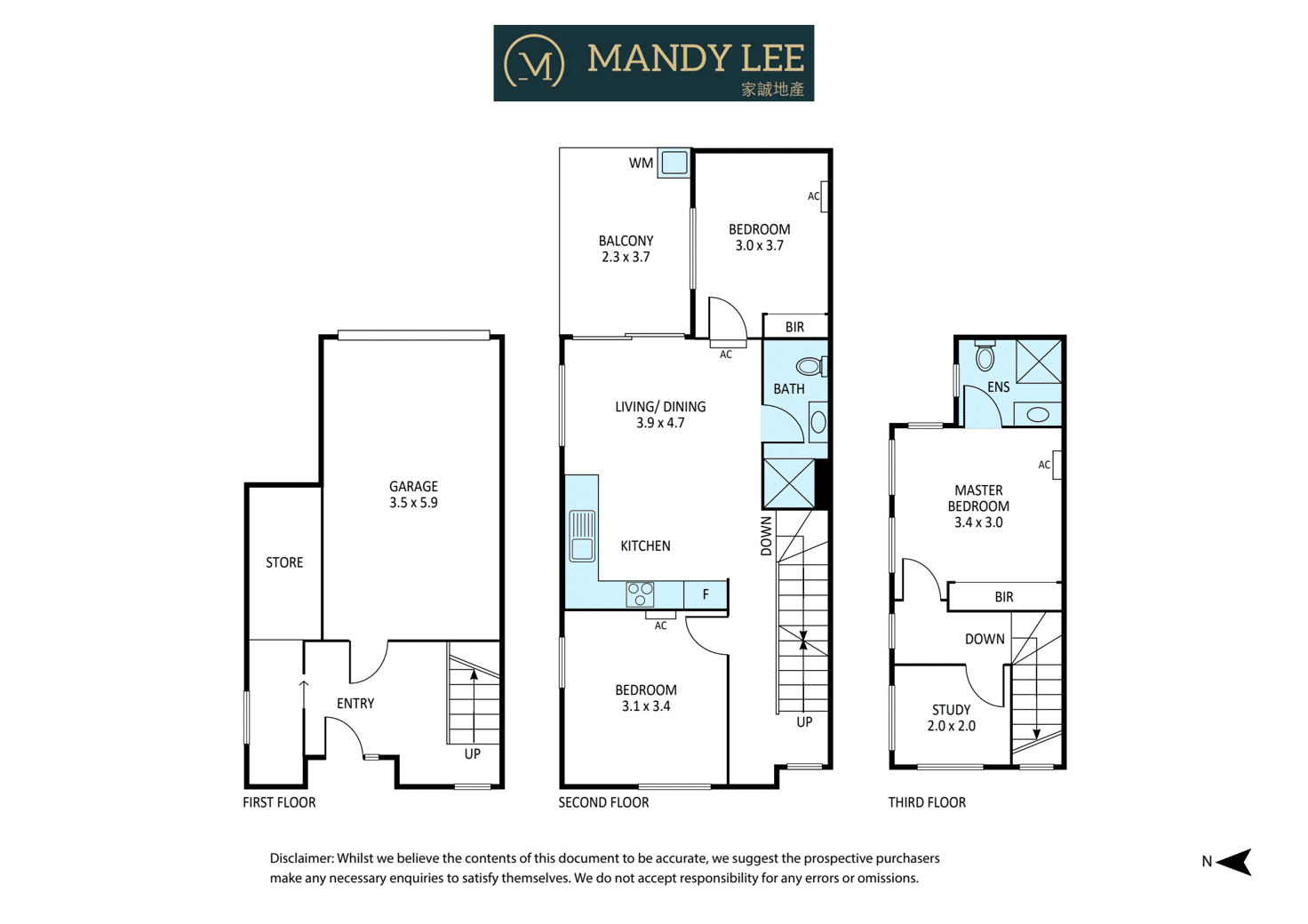 Floorplan of Homely townhouse listing, 7/102 Thames Street, Box Hill North VIC 3129