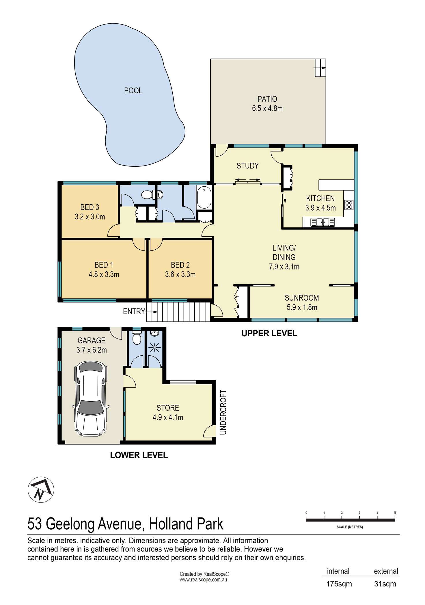 Floorplan of Homely house listing, 53 Geelong Avenue, Holland Park QLD 4121