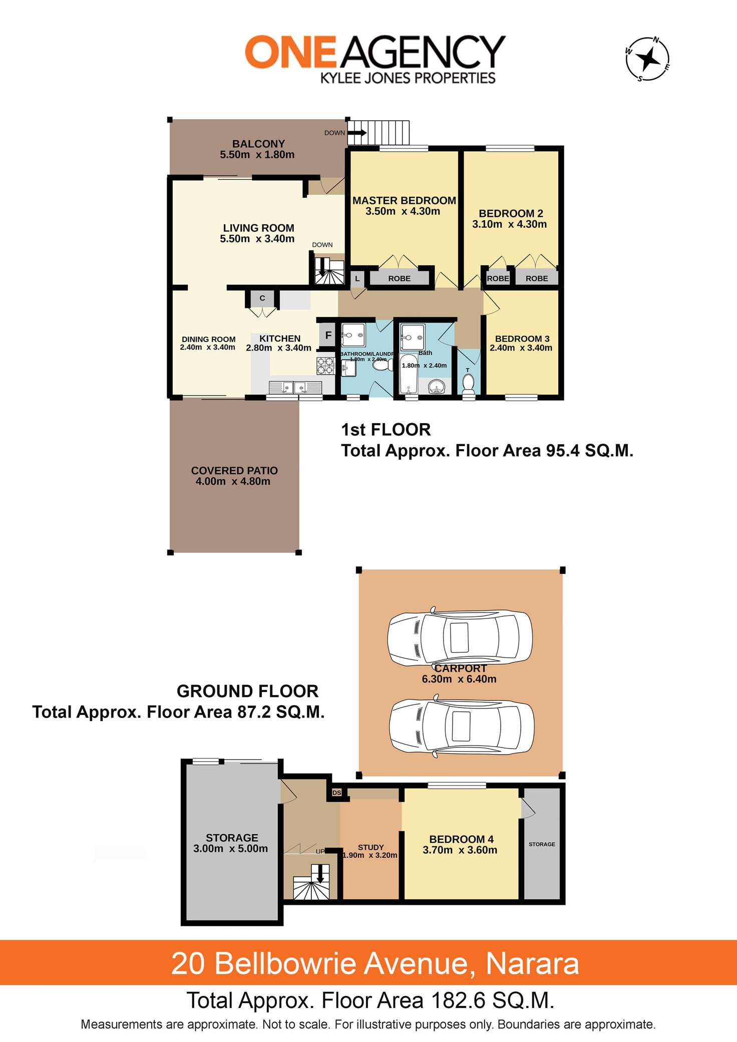 Floorplan of Homely house listing, 20 Bellbowrie Avenue, Narara NSW 2250