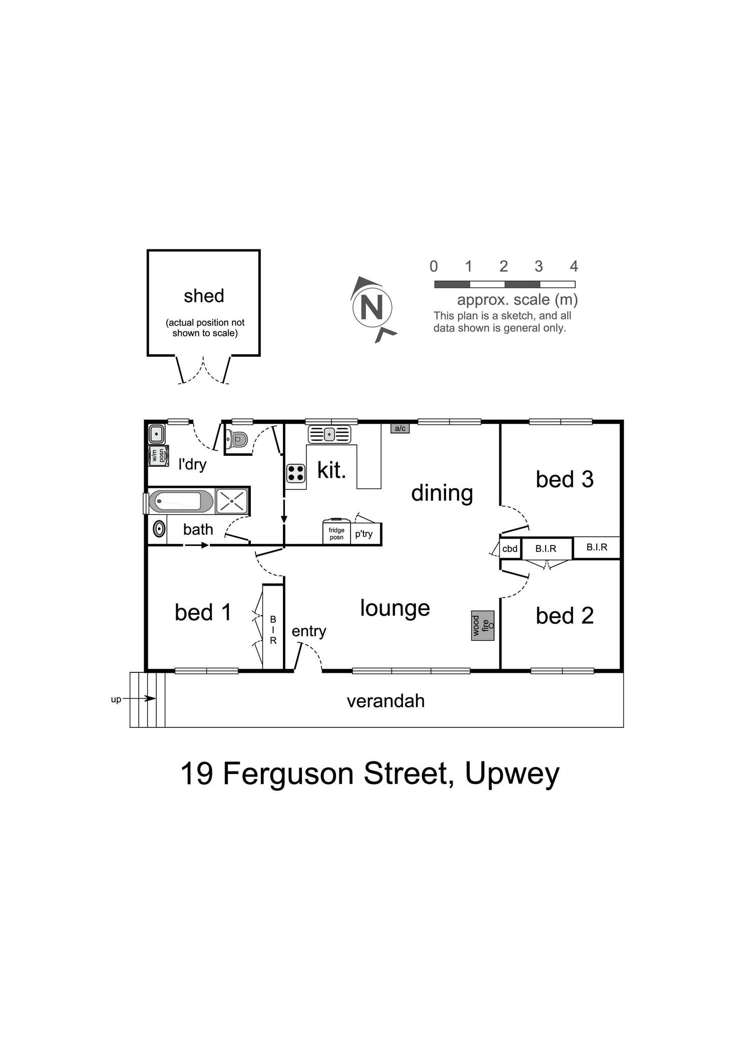 Floorplan of Homely house listing, 19 Ferguson Street, Upwey VIC 3158
