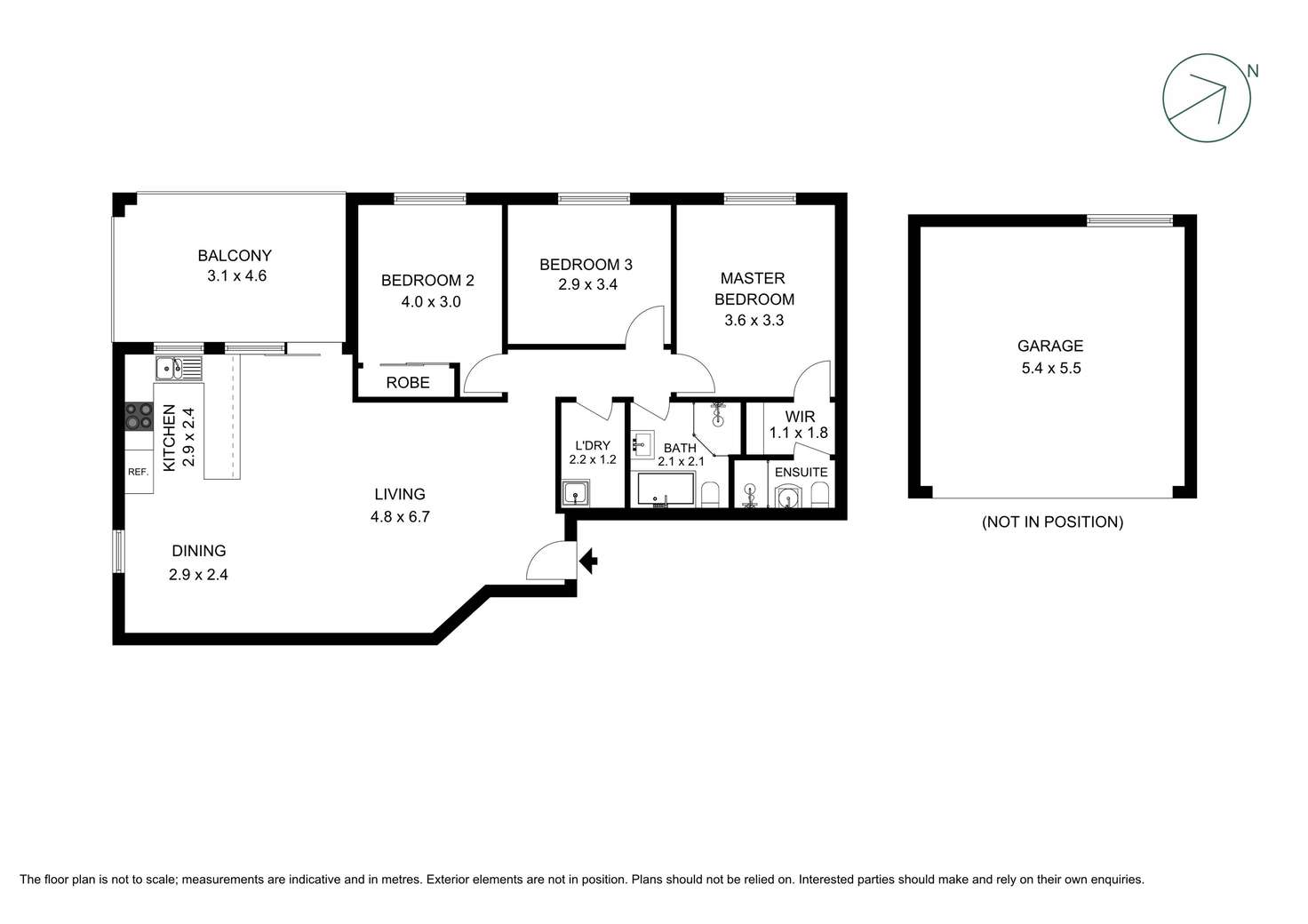 Floorplan of Homely apartment listing, 5/8-10 Victoria Street, Granville NSW 2142