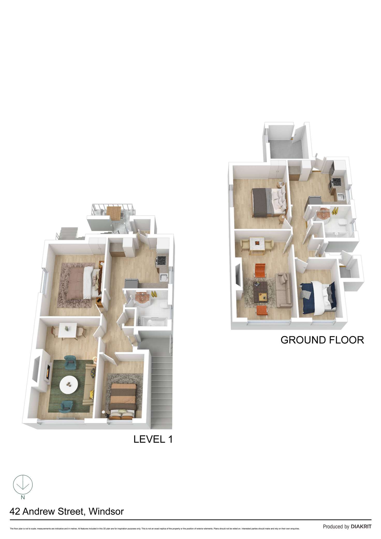 Floorplan of Homely house listing, 42 Andrew Street, Prahran VIC 3181