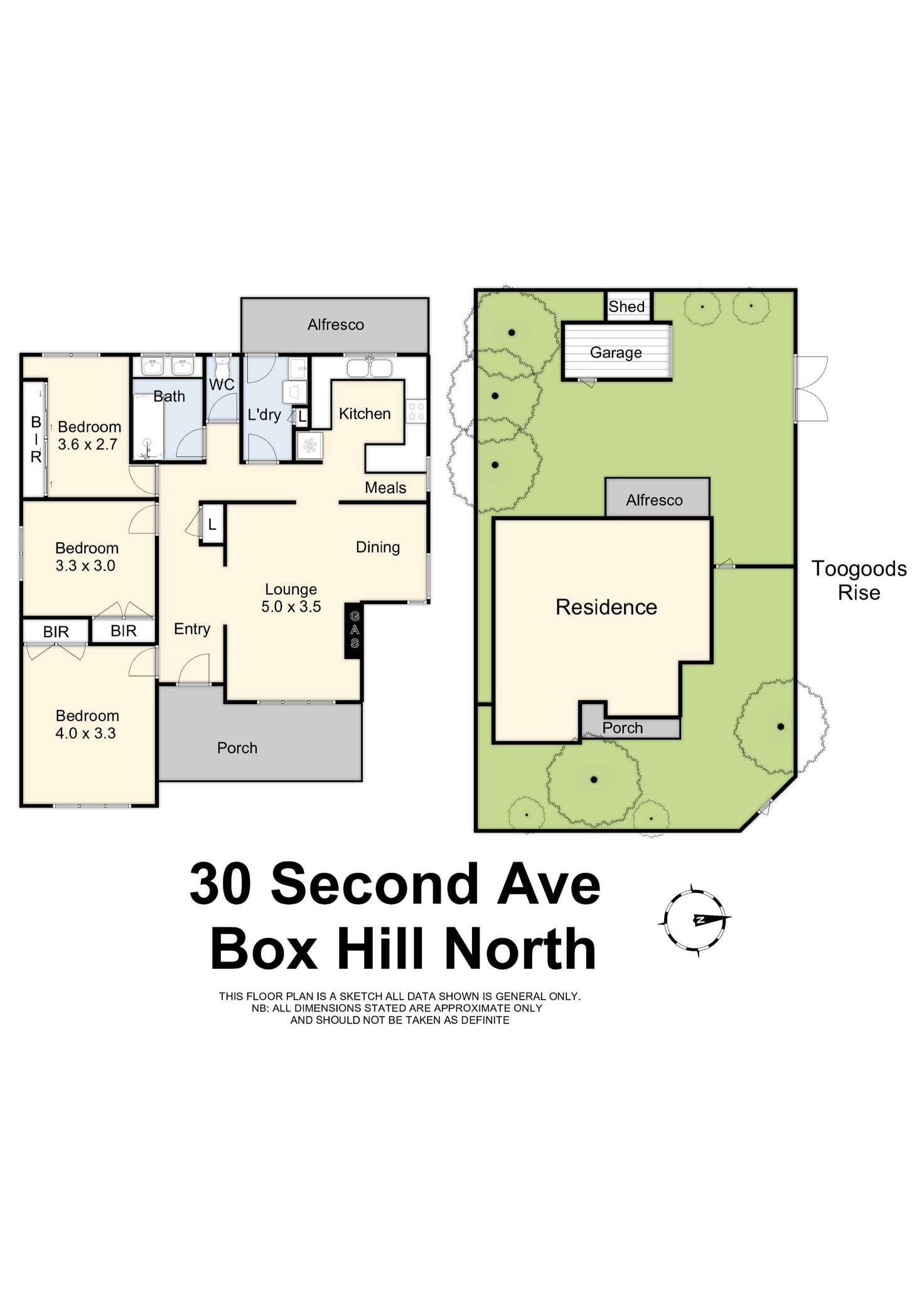 Floorplan of Homely house listing, 30 Second Avenue, Box Hill North VIC 3129