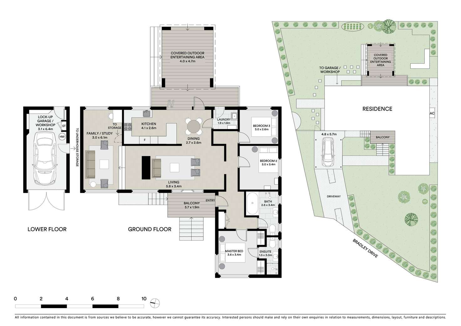 Floorplan of Homely house listing, 57 Bradley Drive, Carlingford NSW 2118