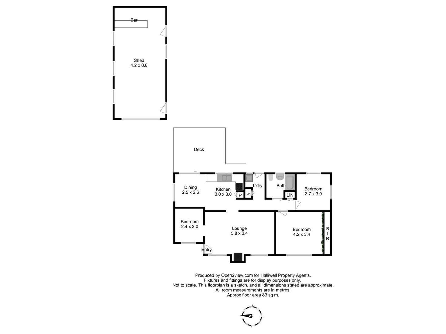 Floorplan of Homely house listing, 68 Ronald Street, Devonport TAS 7310