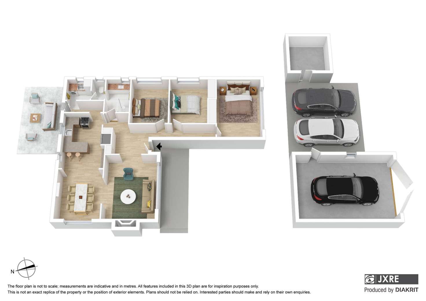 Floorplan of Homely house listing, 33 Police Road, Mulgrave VIC 3170