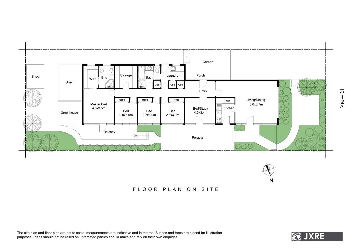 Floorplan of Homely house listing, 46 View Street, Clayton VIC 3168