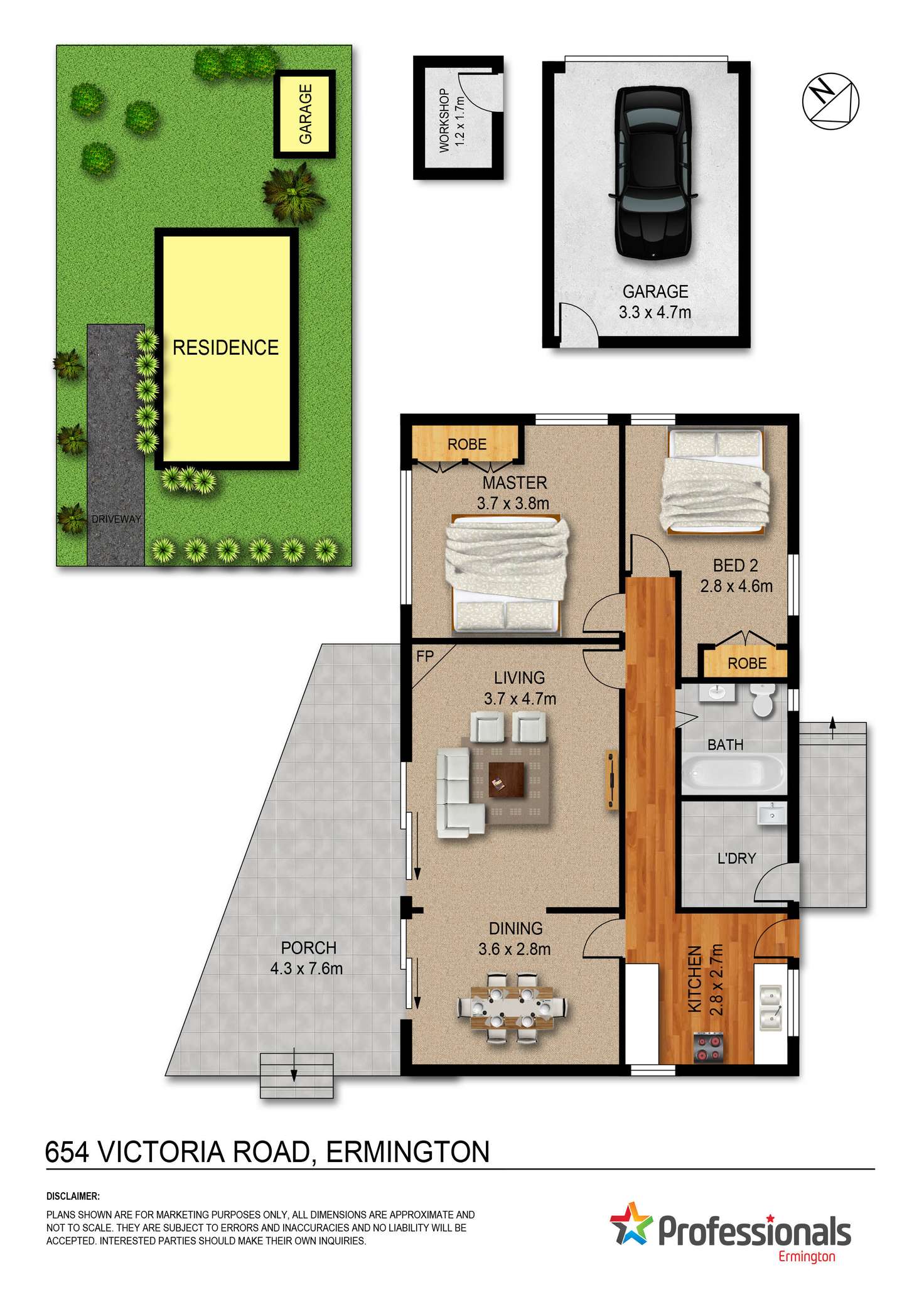 Floorplan of Homely house listing, 654 Victoria Road, Ermington NSW 2115