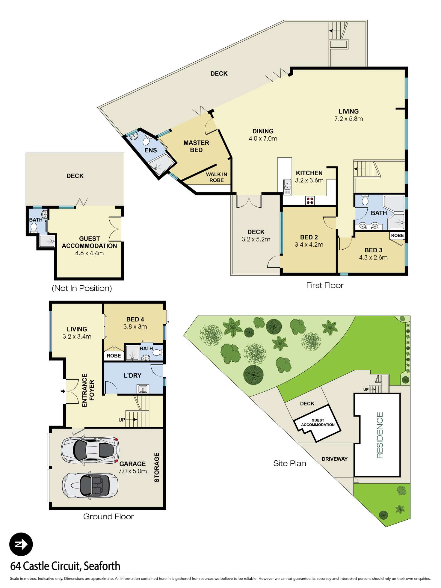 Floorplan of Homely house listing, 64 Castle Circuit, Seaforth NSW 2092