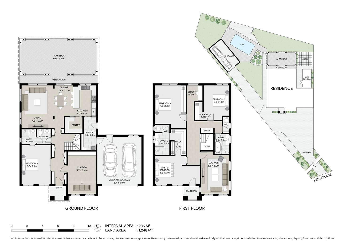 Floorplan of Homely house listing, 8 Keith Place, Hamlyn Heights VIC 3215