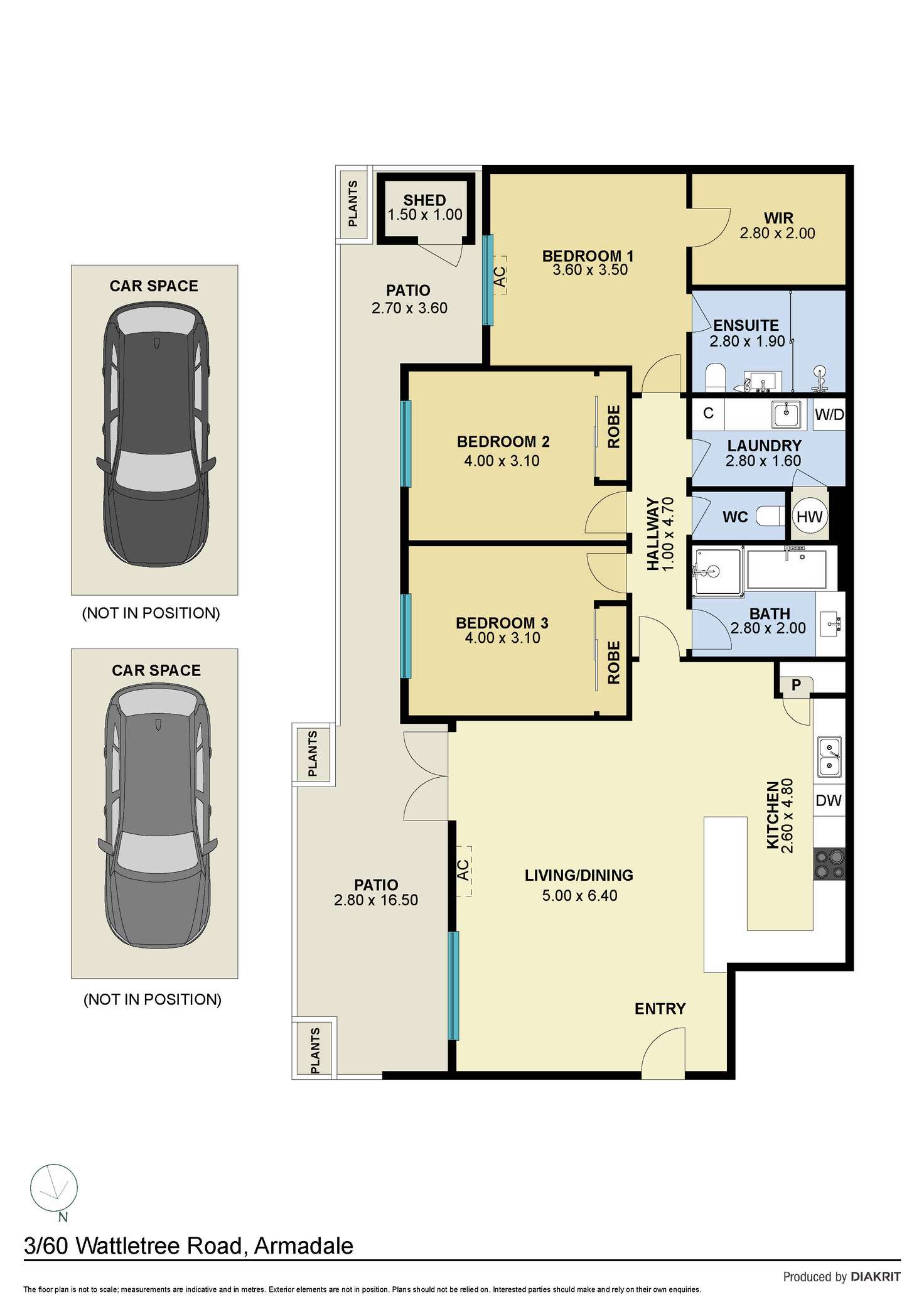 Floorplan of Homely apartment listing, 3/60 Wattletree Road, Armadale VIC 3143