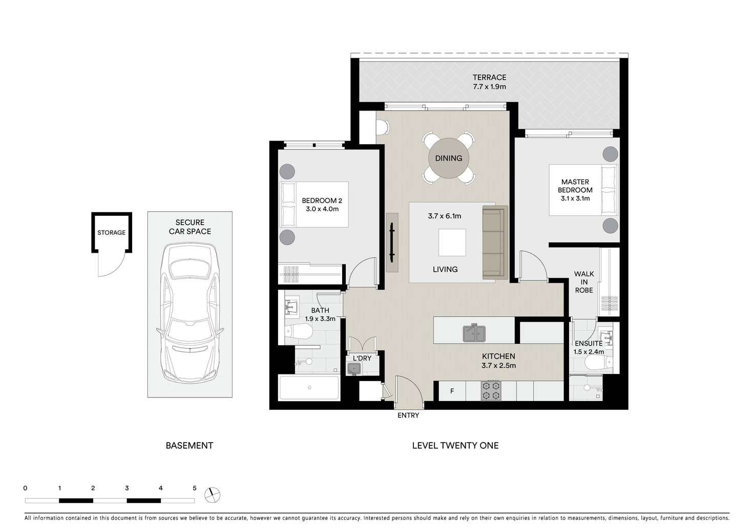 Floorplan of Homely unit listing, 2104/81 Harbour Street, Haymarket NSW 2000