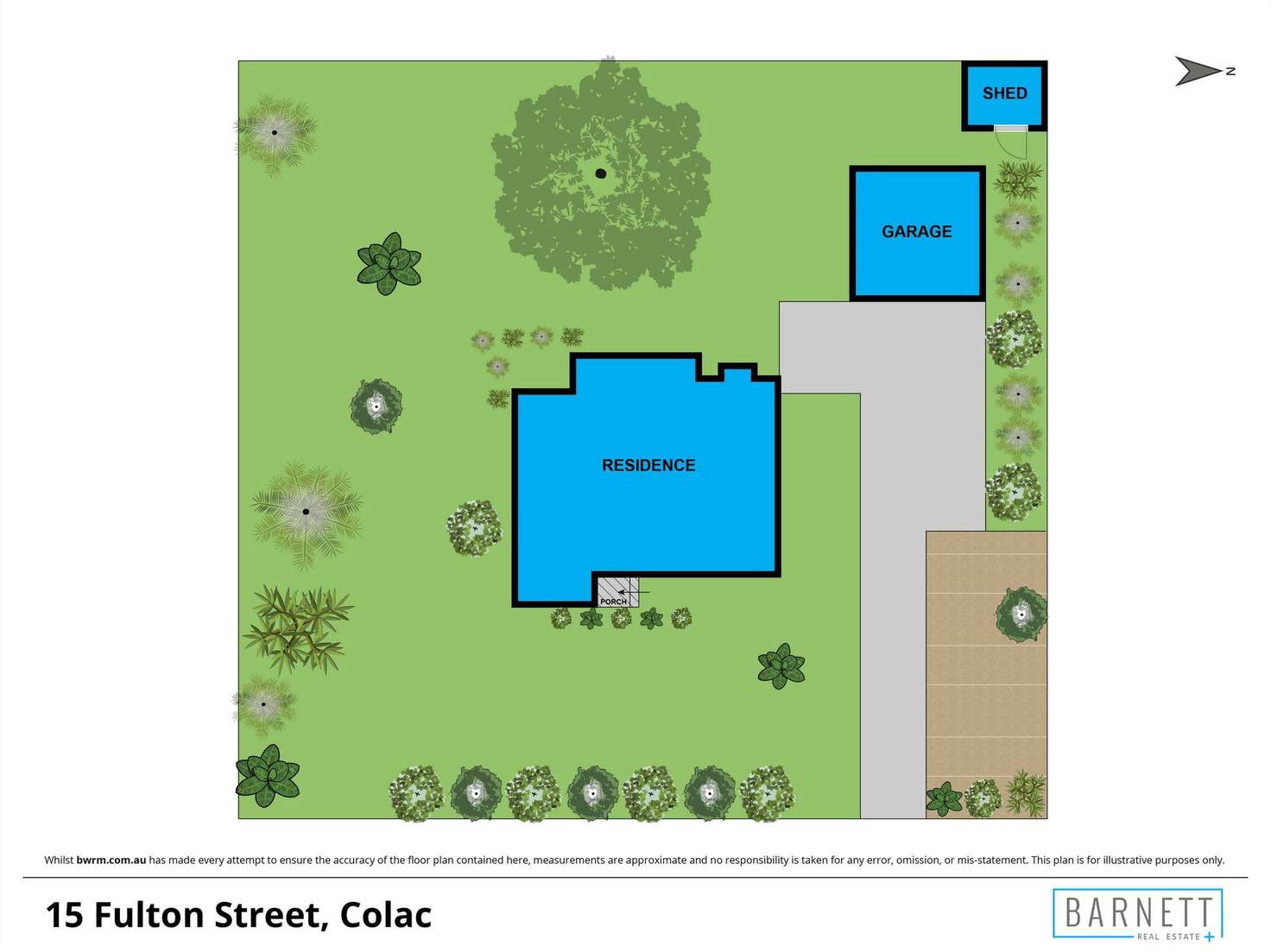 Floorplan of Homely house listing, 15 Fulton Street, Colac VIC 3250