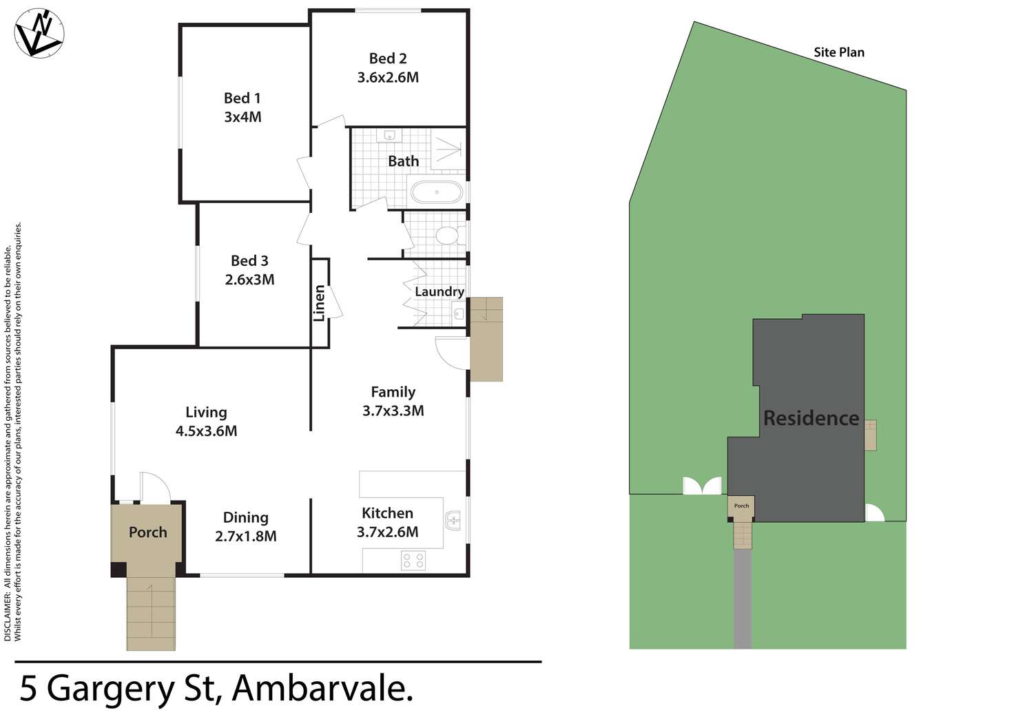 Floorplan of Homely house listing, 5 Gargery Street, Ambarvale NSW 2560