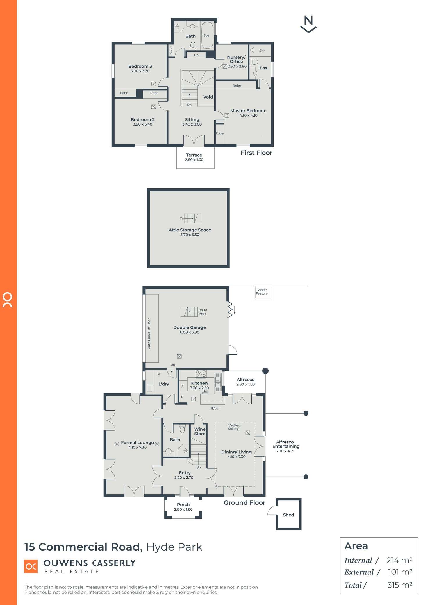 Floorplan of Homely house listing, 15 Commercial Road, Hyde Park SA 5061
