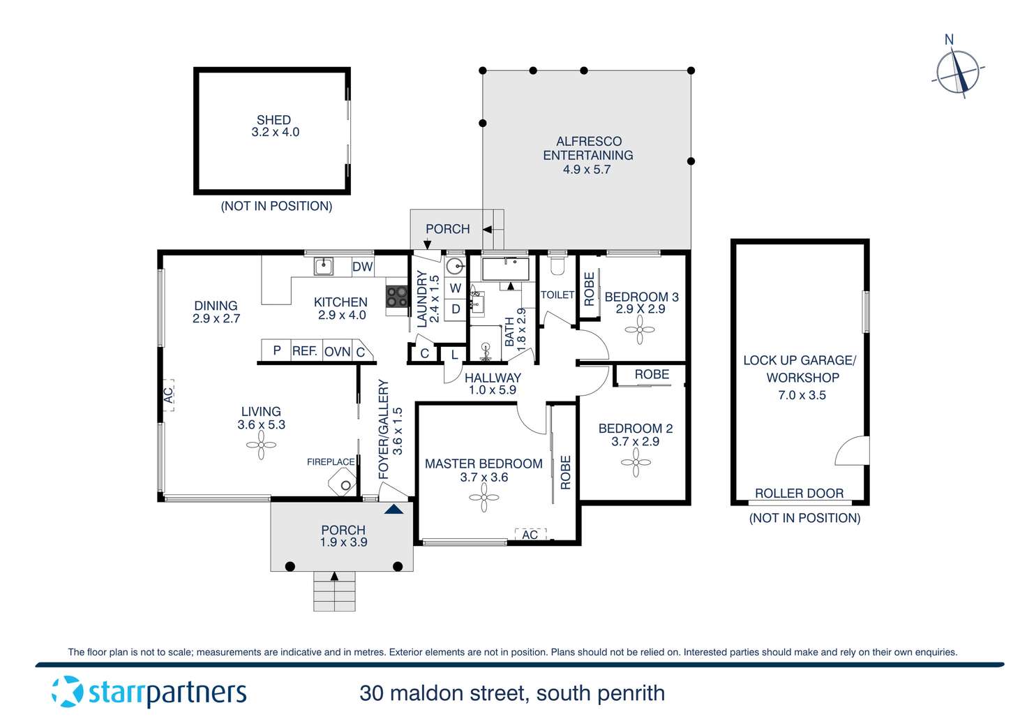 Floorplan of Homely house listing, 30 Maldon Street, South Penrith NSW 2750