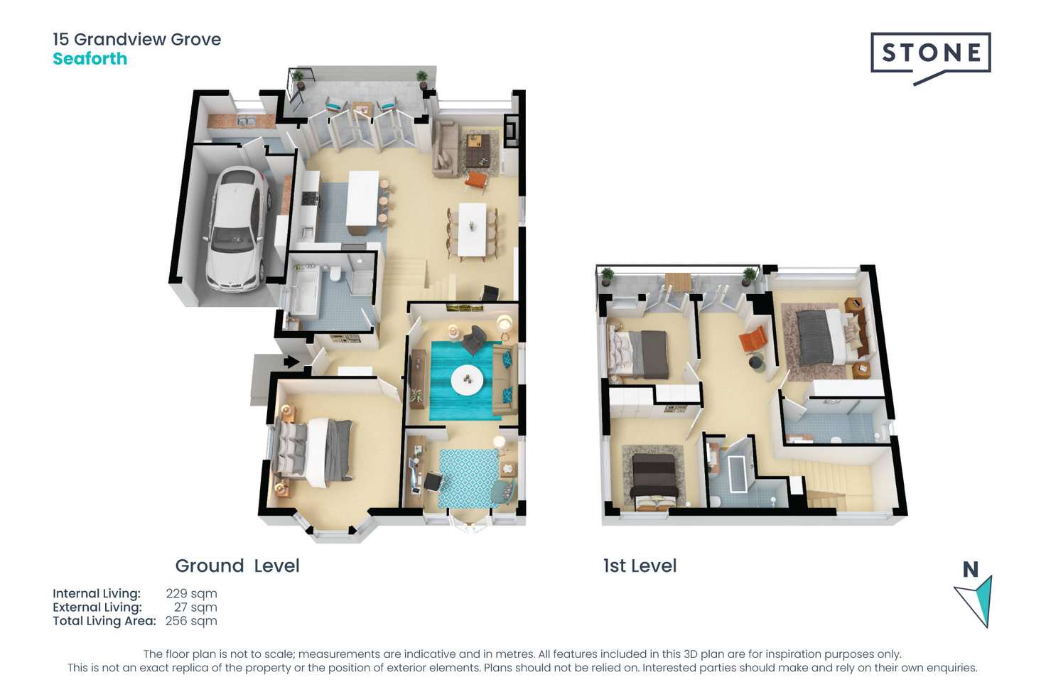 Floorplan of Homely house listing, 15 Grandview Grove, Seaforth NSW 2092