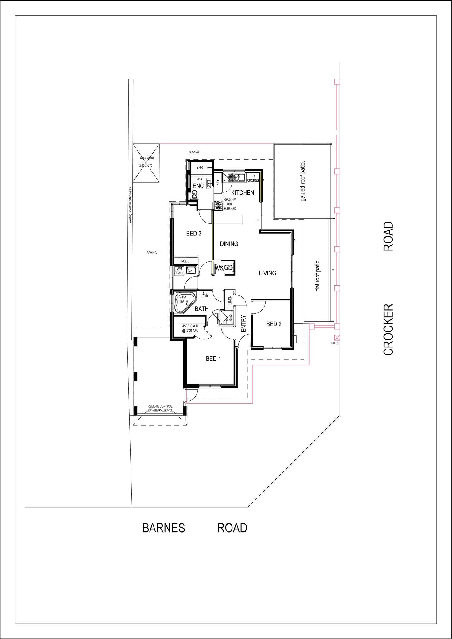 Floorplan of Homely villa listing, 11 Crocker Road, Innaloo WA 6018