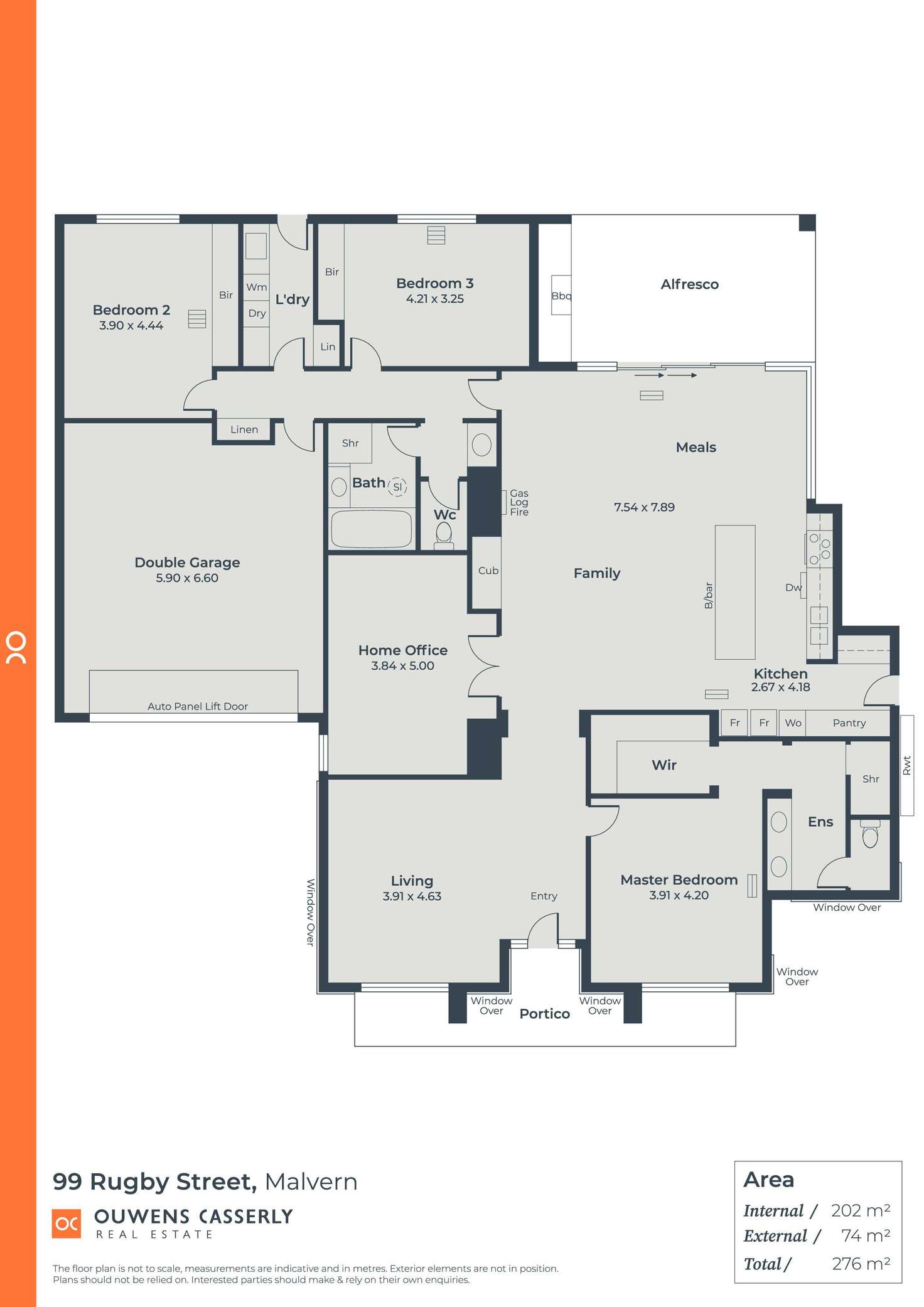 Floorplan of Homely house listing, 99 Rugby Street, Malvern SA 5061
