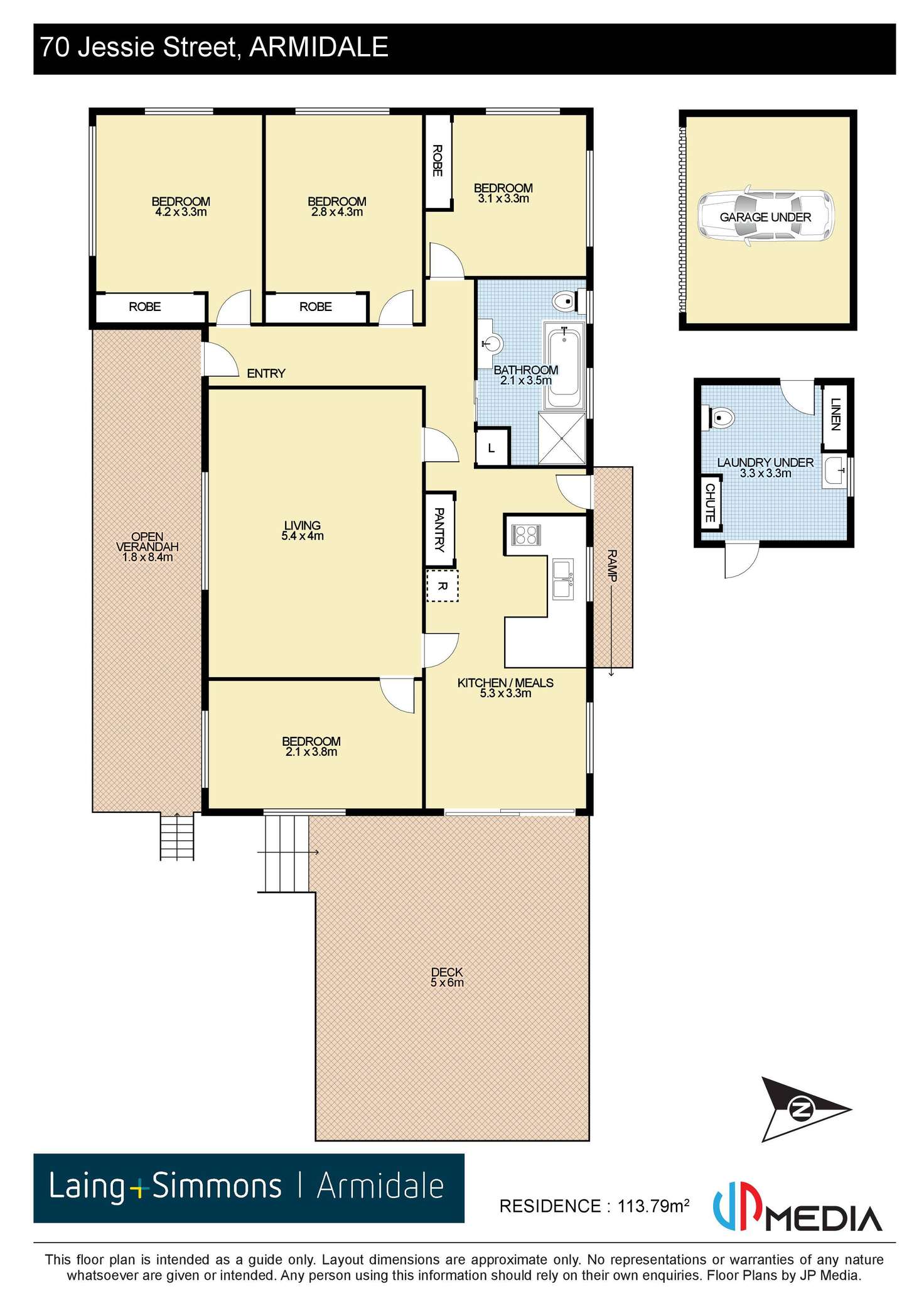 Floorplan of Homely house listing, 70 Jessie Street, Armidale NSW 2350