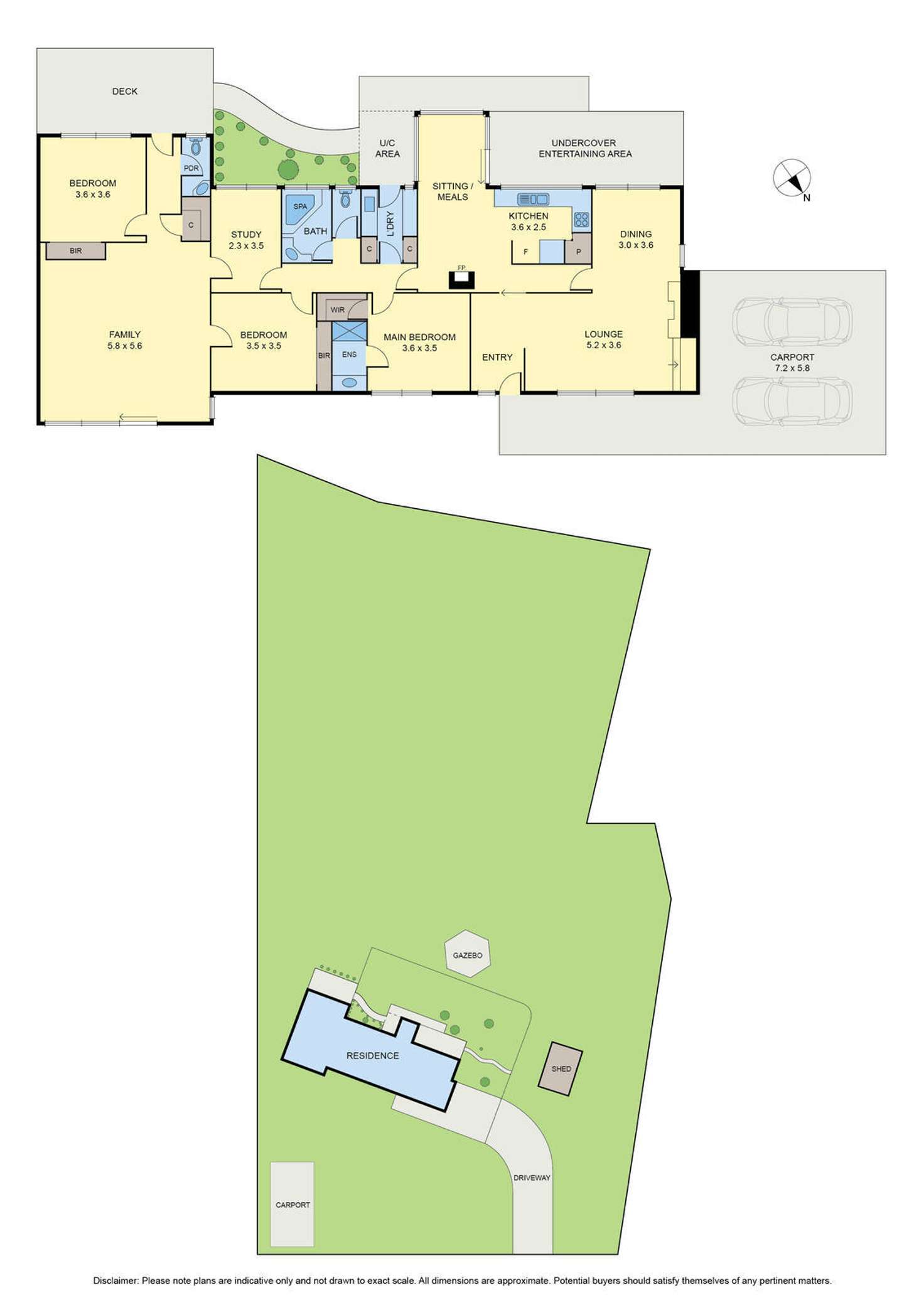 Floorplan of Homely house listing, 15 King Street, Mount Macedon VIC 3441
