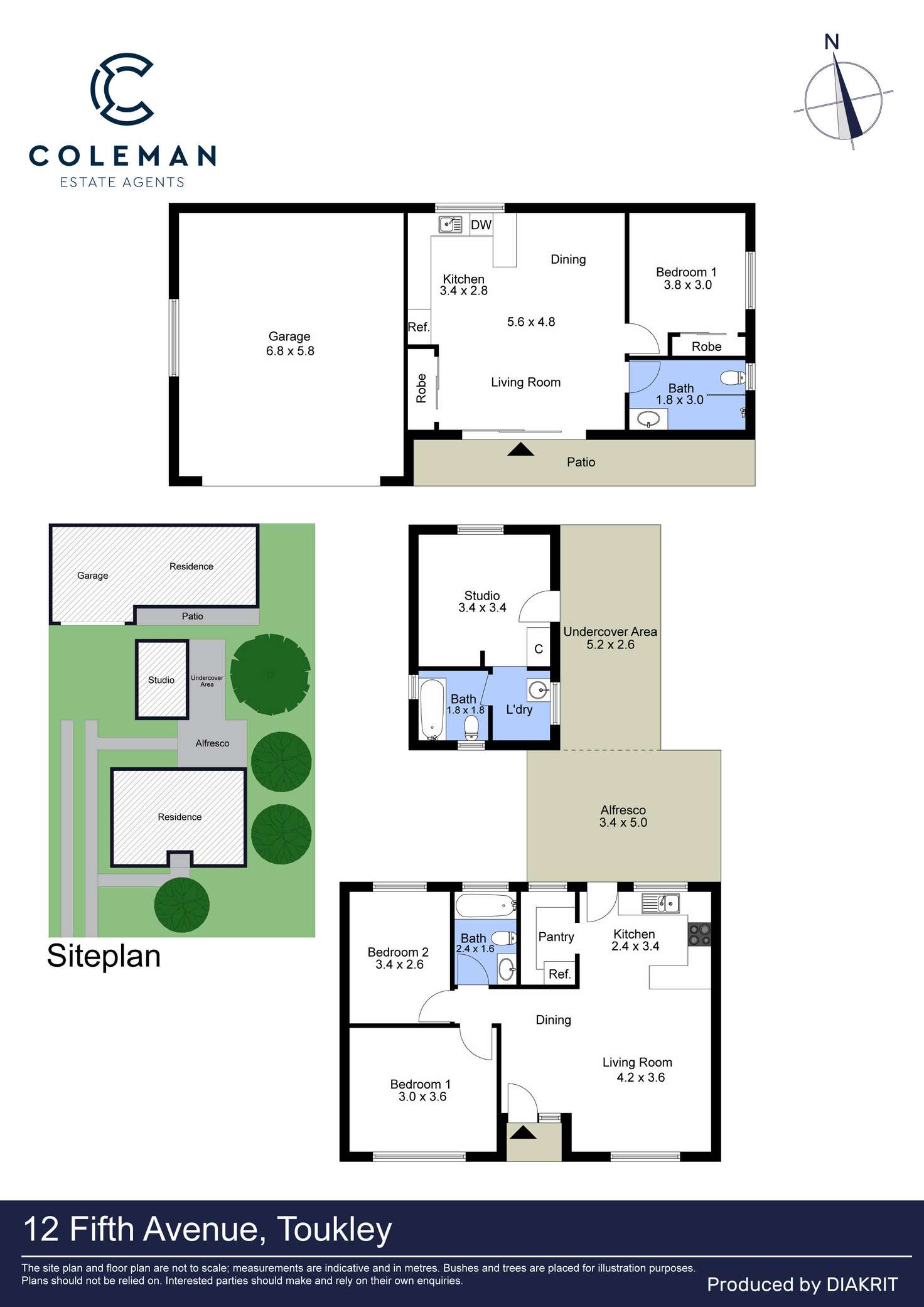Floorplan of Homely house listing, 12 Fifth Avenue, Toukley NSW 2263