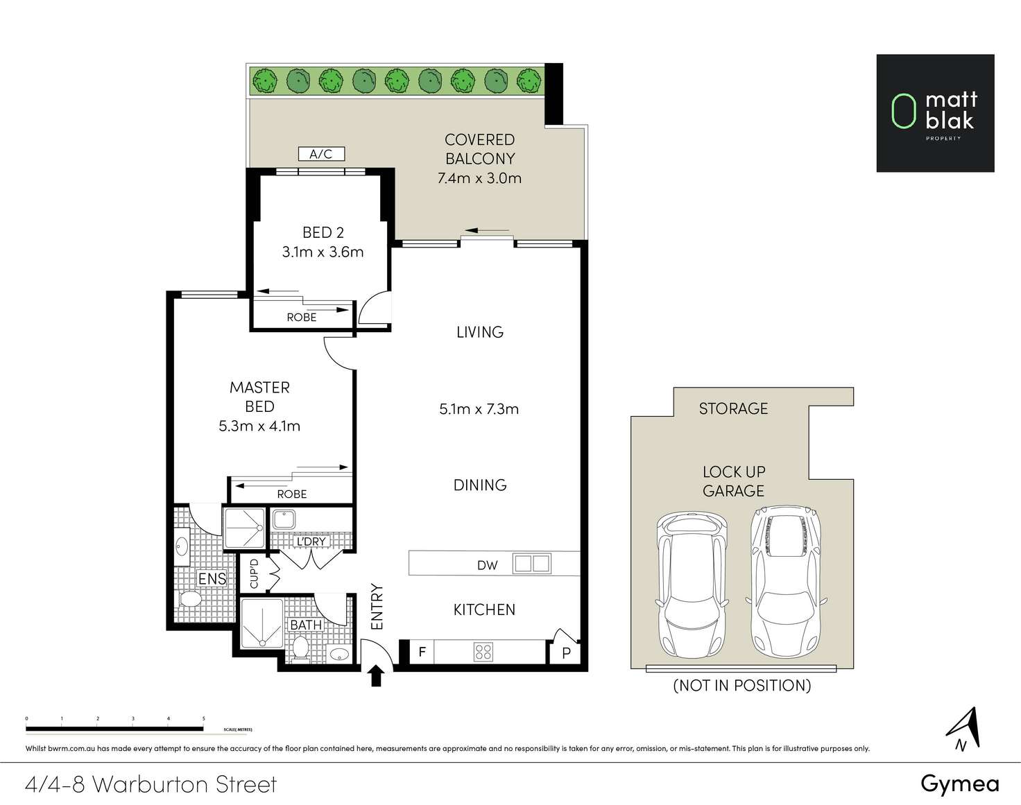 Floorplan of Homely apartment listing, 4/4 Warburton Street, Gymea NSW 2227