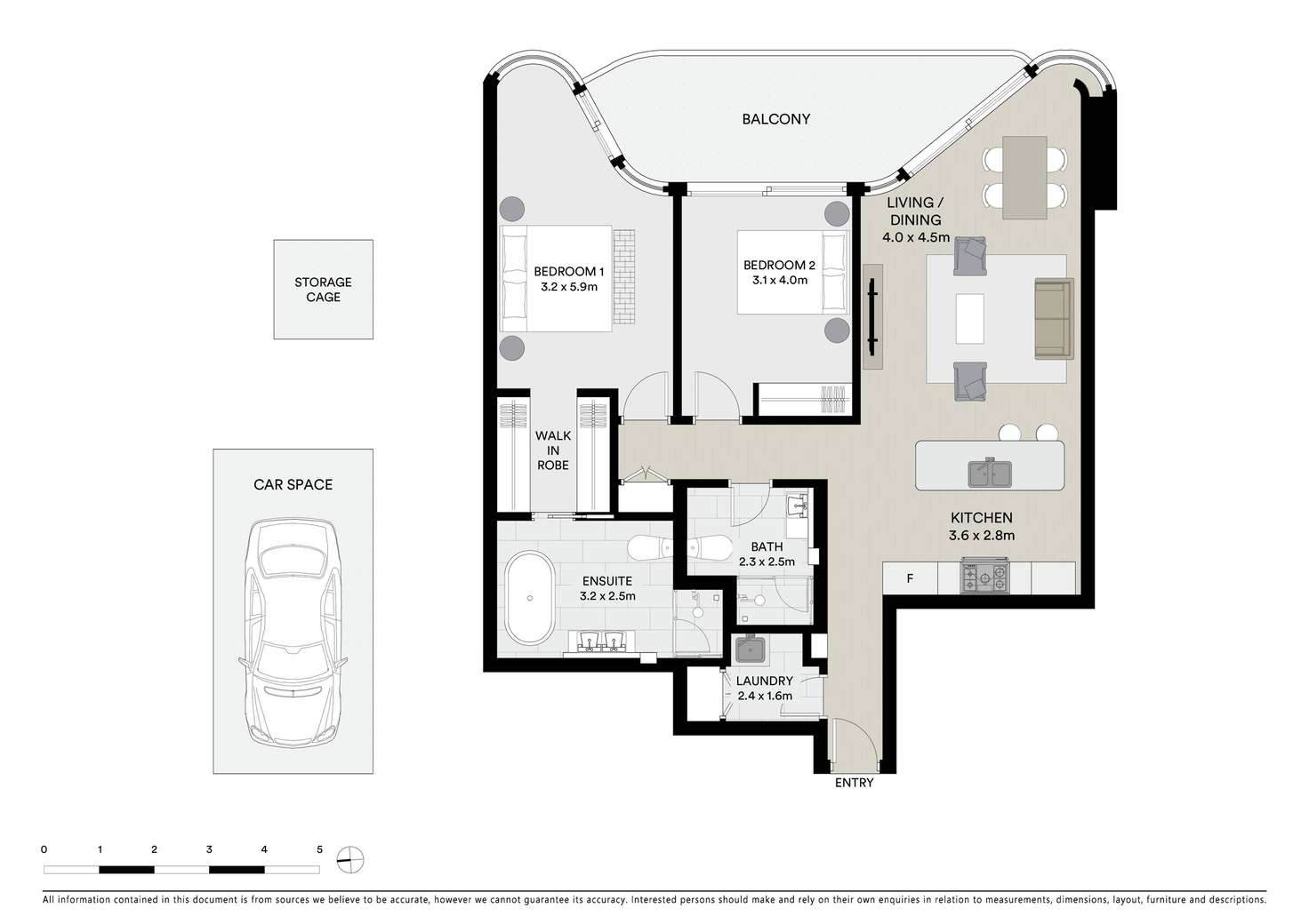 Floorplan of Homely apartment listing, 1001/71 Macquarie Street, Sydney NSW 2000