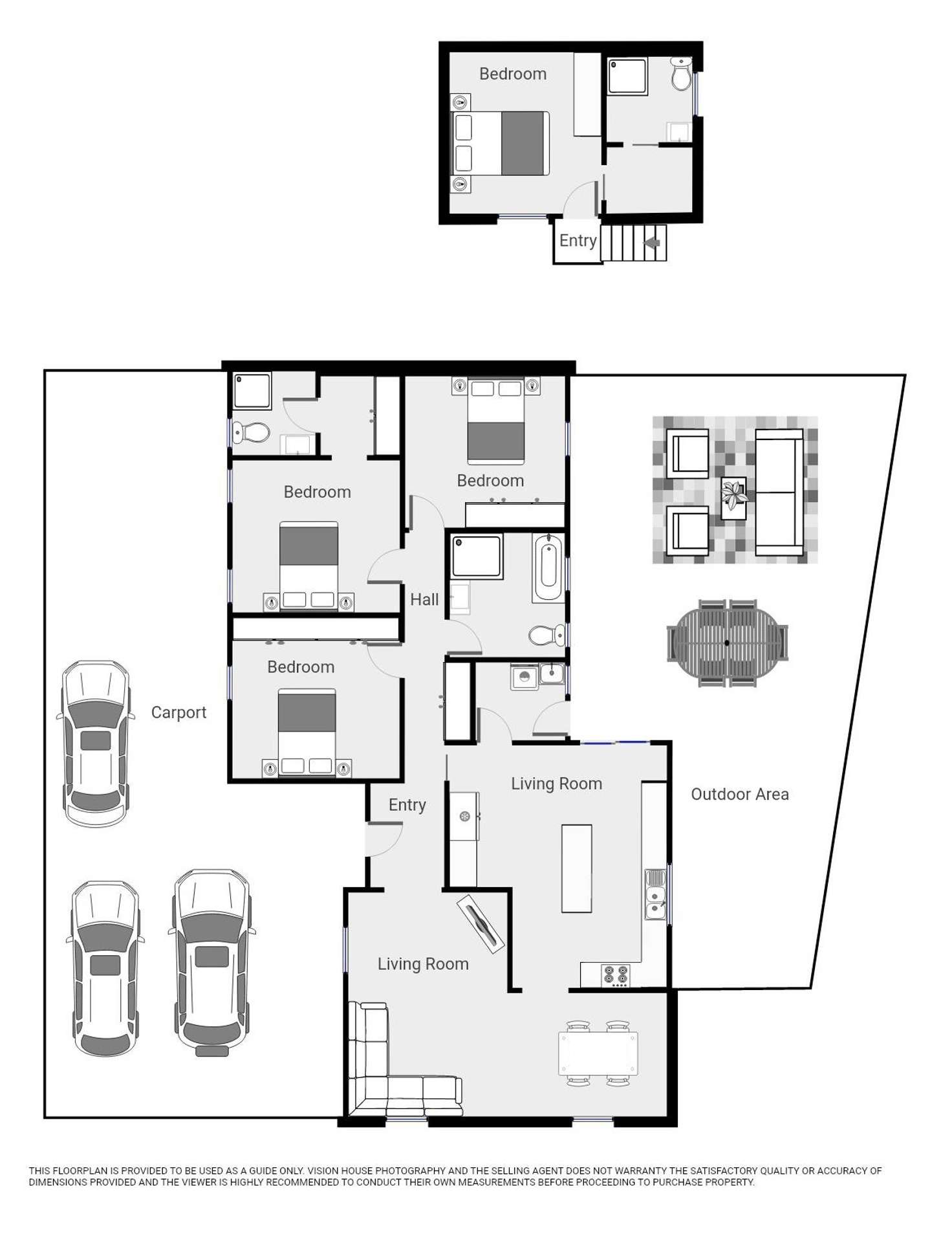 Floorplan of Homely house listing, 10 Coleman Avenue, Mildura VIC 3500