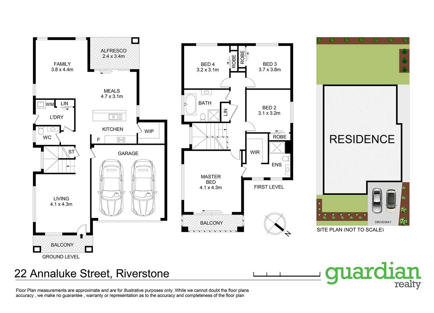 Floorplan of Homely house listing, 22 Annaluke Street, Riverstone NSW 2765