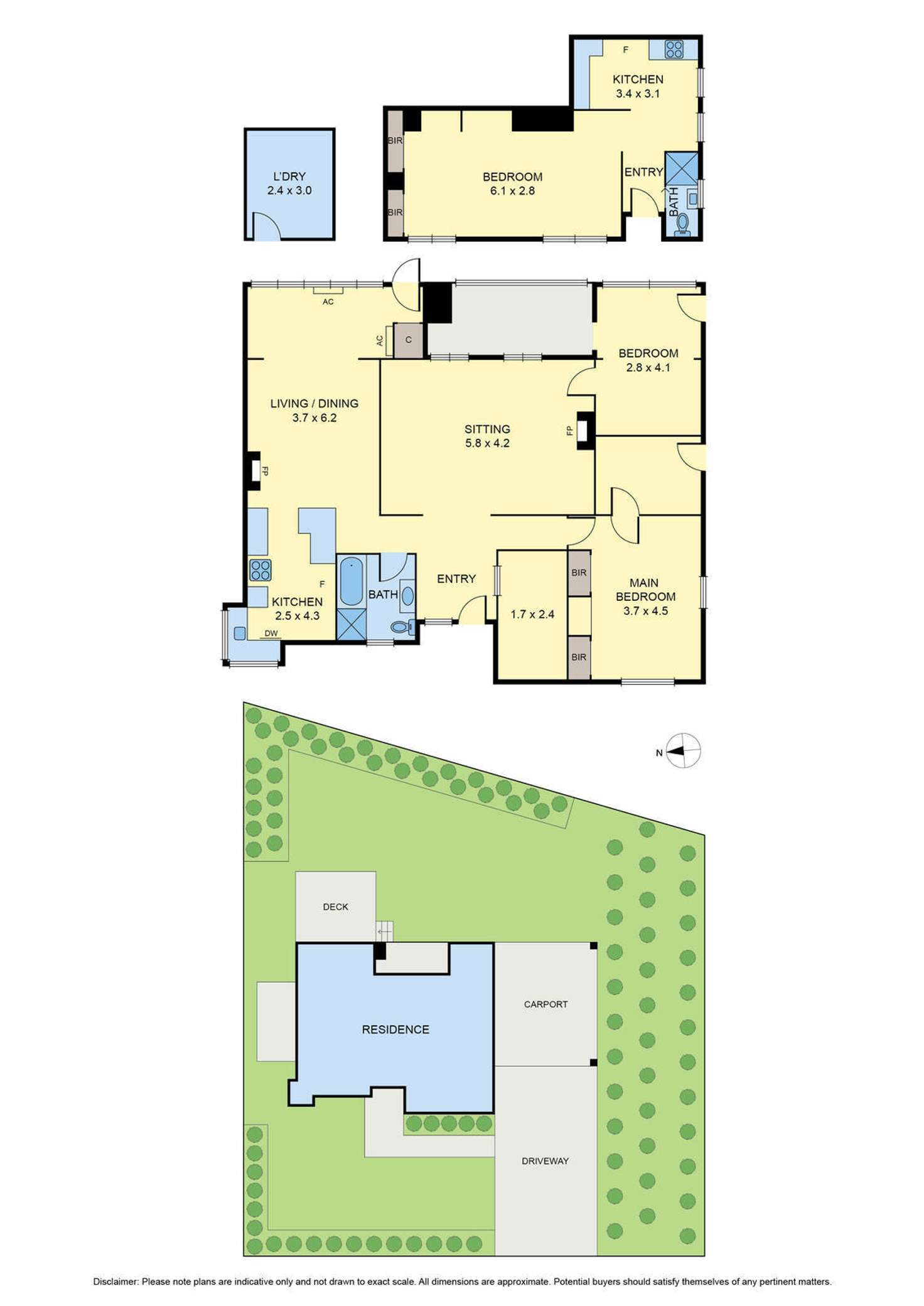 Floorplan of Homely house listing, 18 North Avenue, Strathmore VIC 3041