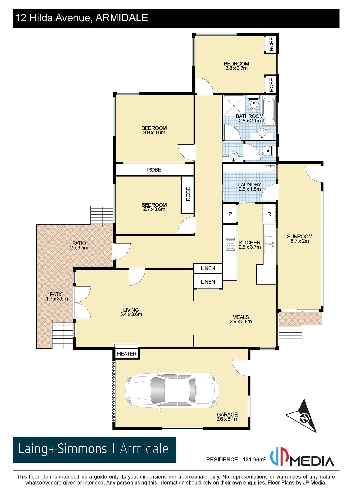 Floorplan of Homely house listing, 12 Hilda Avenue, Armidale NSW 2350