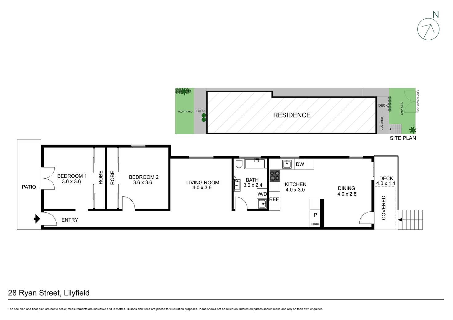 Floorplan of Homely house listing, 28 Ryan Street, Lilyfield NSW 2040