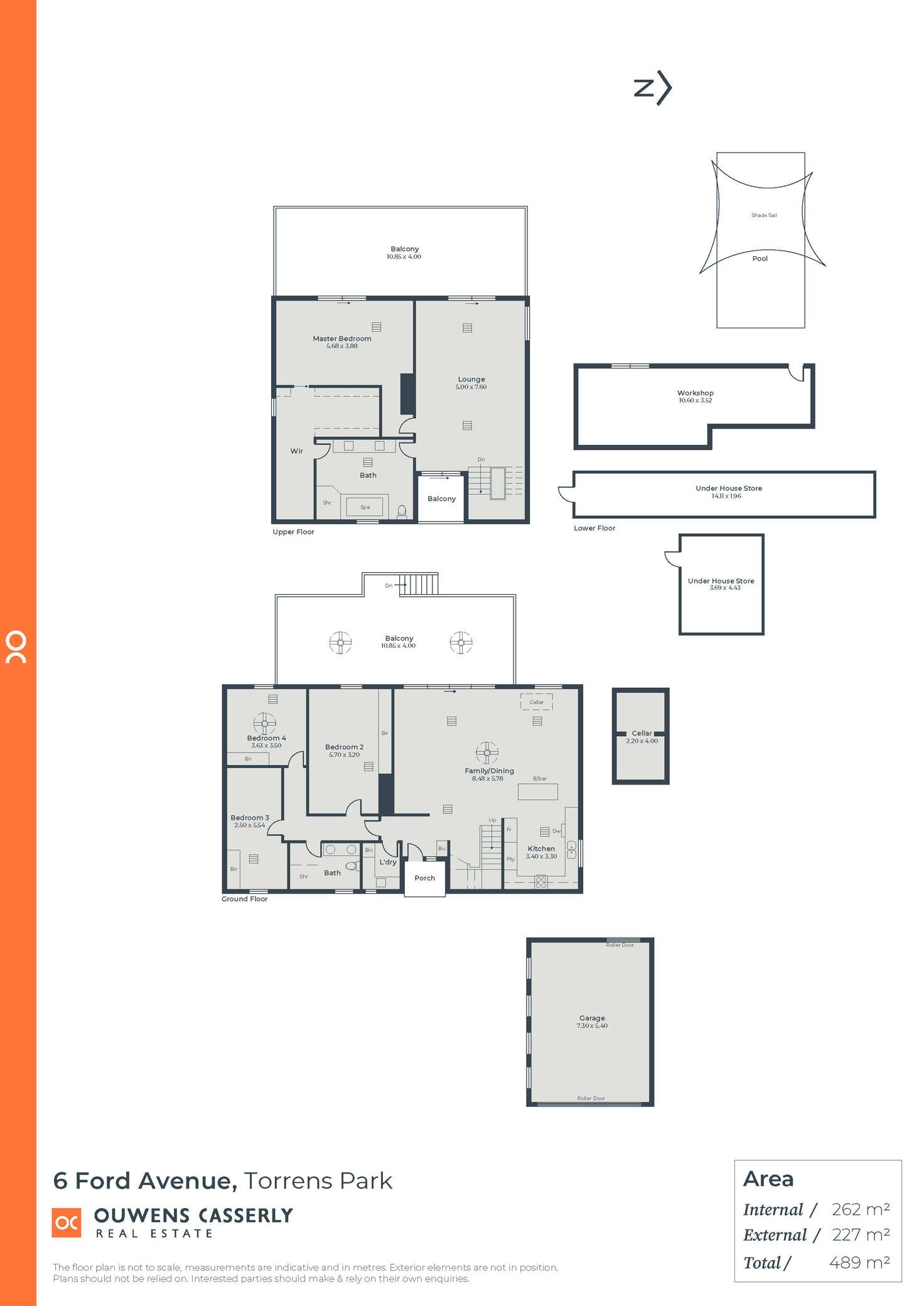 Floorplan of Homely house listing, 6 Ford Avenue, Torrens Park SA 5062