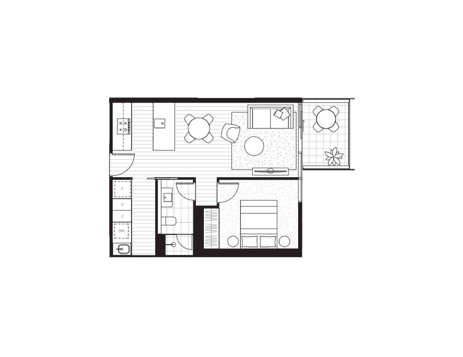 Floorplan of Homely apartment listing, 2207/29 Angas Street, Adelaide SA 5000