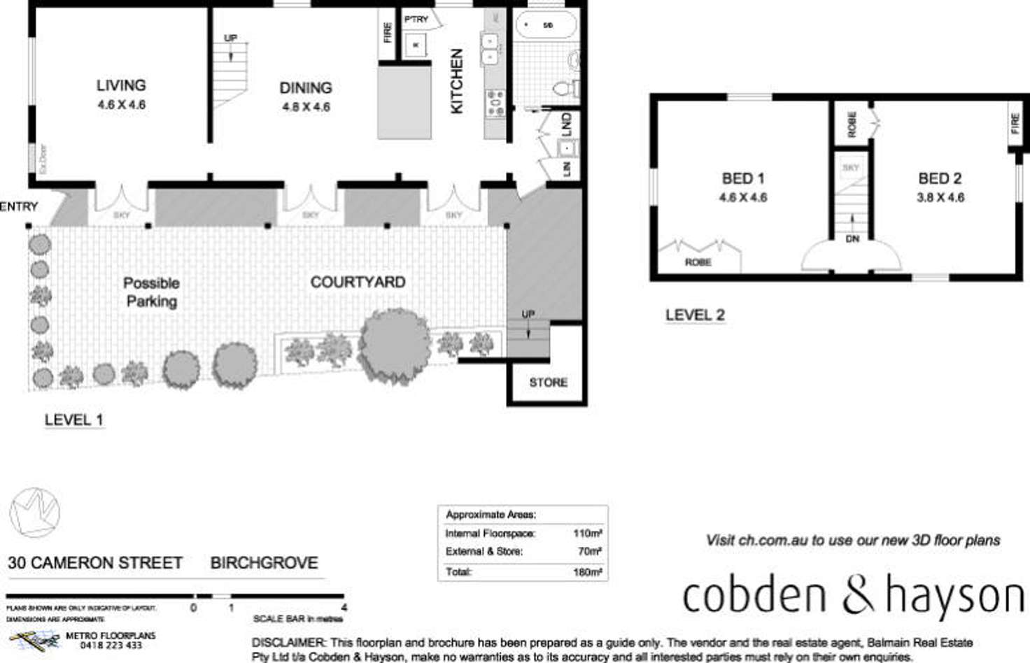 Floorplan of Homely house listing, 30 Cameron Street, Birchgrove NSW 2041