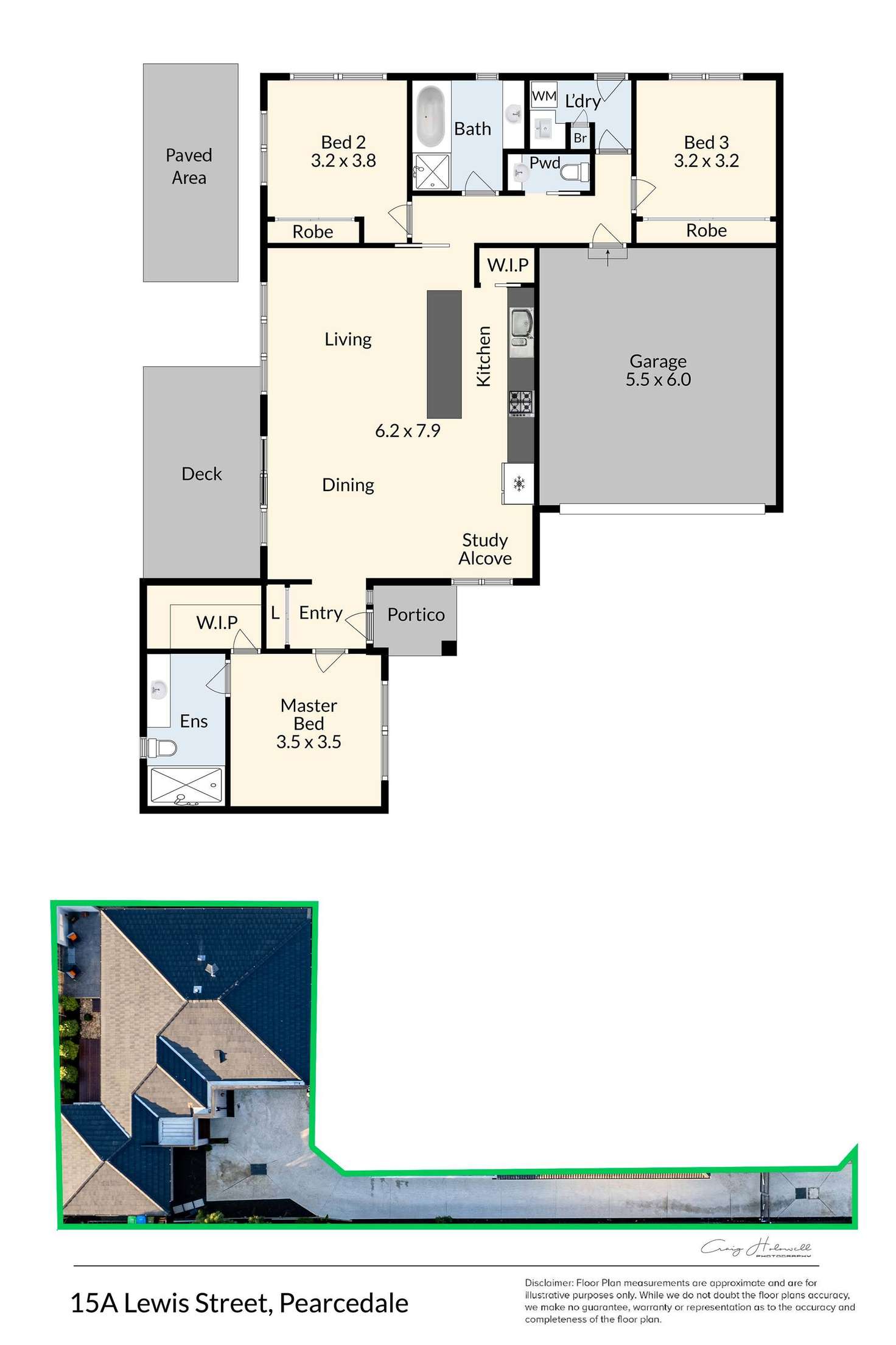 Floorplan of Homely house listing, 15a Lewis Street, Pearcedale VIC 3912