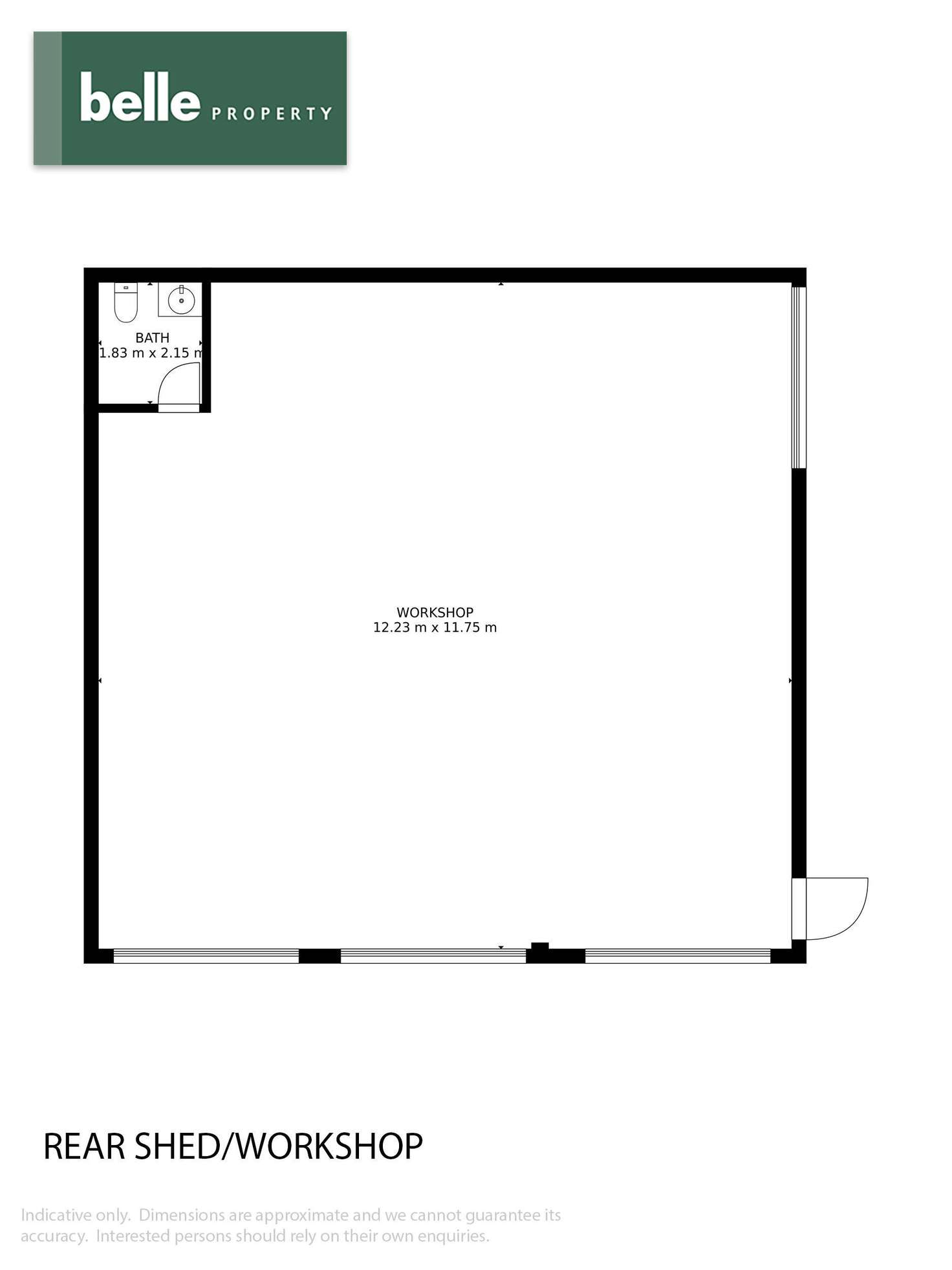 Floorplan of Homely house listing, 100 Hoskins Street, Sandgate QLD 4017