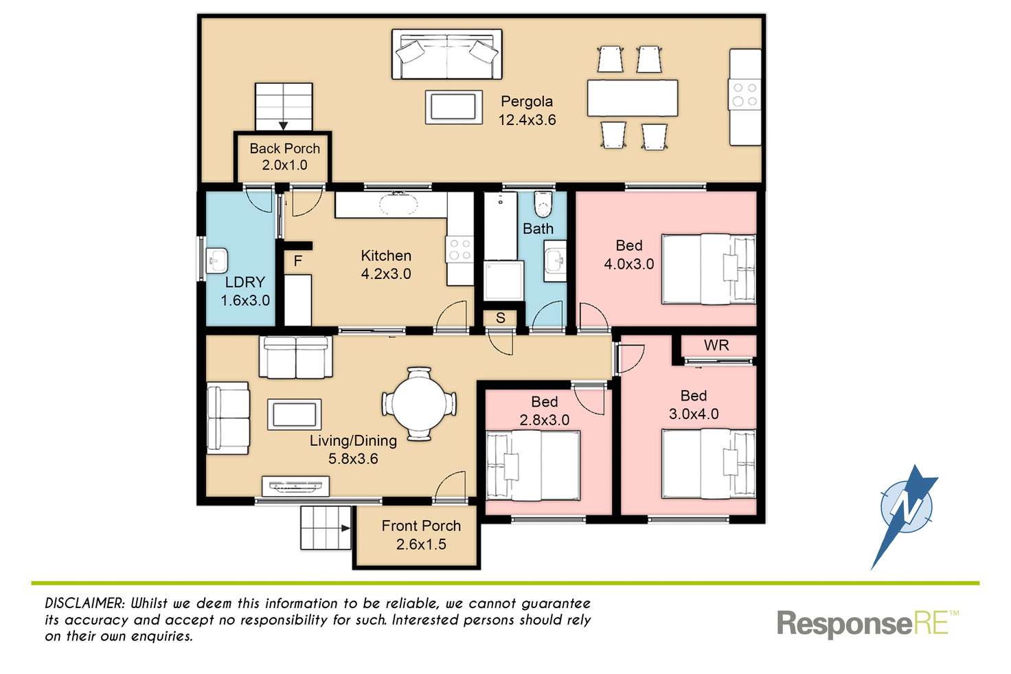 Floorplan of Homely house listing, 13 Douglas Road, Quakers Hill NSW 2763