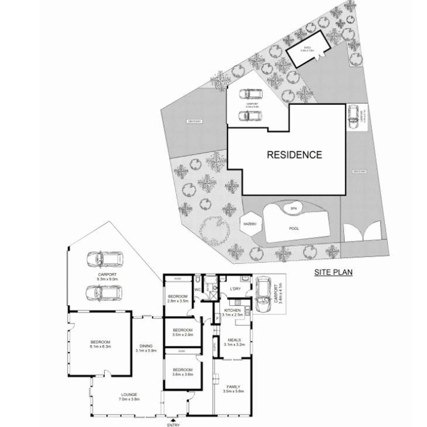 Floorplan of Homely house listing, 1 Cropley Drive, Baulkham Hills NSW 2153