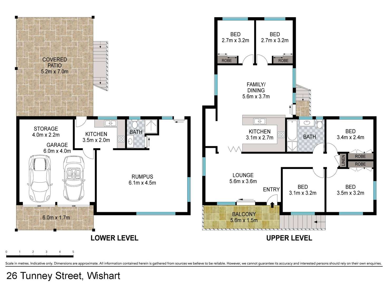 Floorplan of Homely house listing, 26 Tunney Street, Wishart QLD 4122